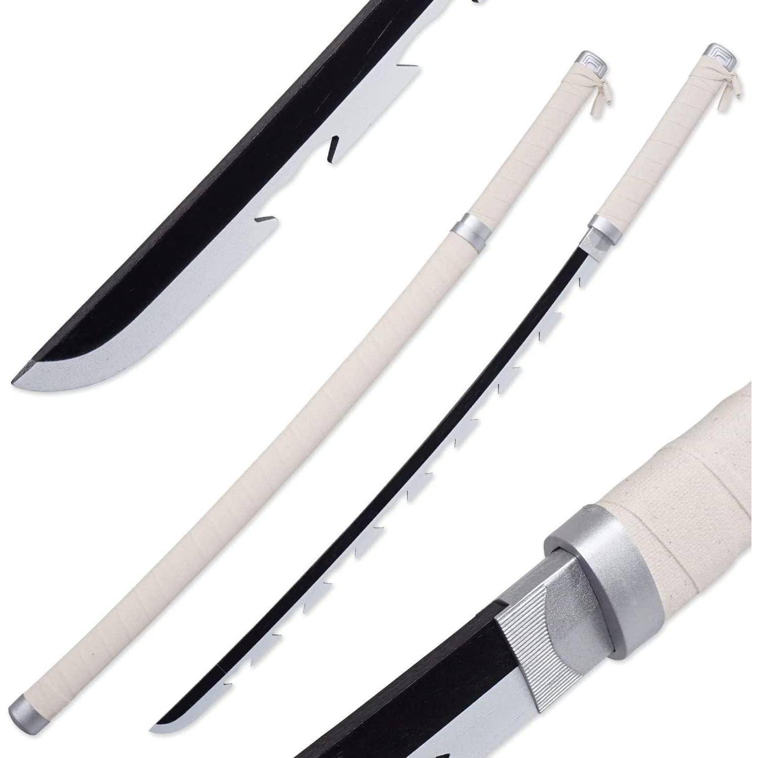 Cosplay Anime Bambus Schwert Katana 103cm Samuraimesser Blau