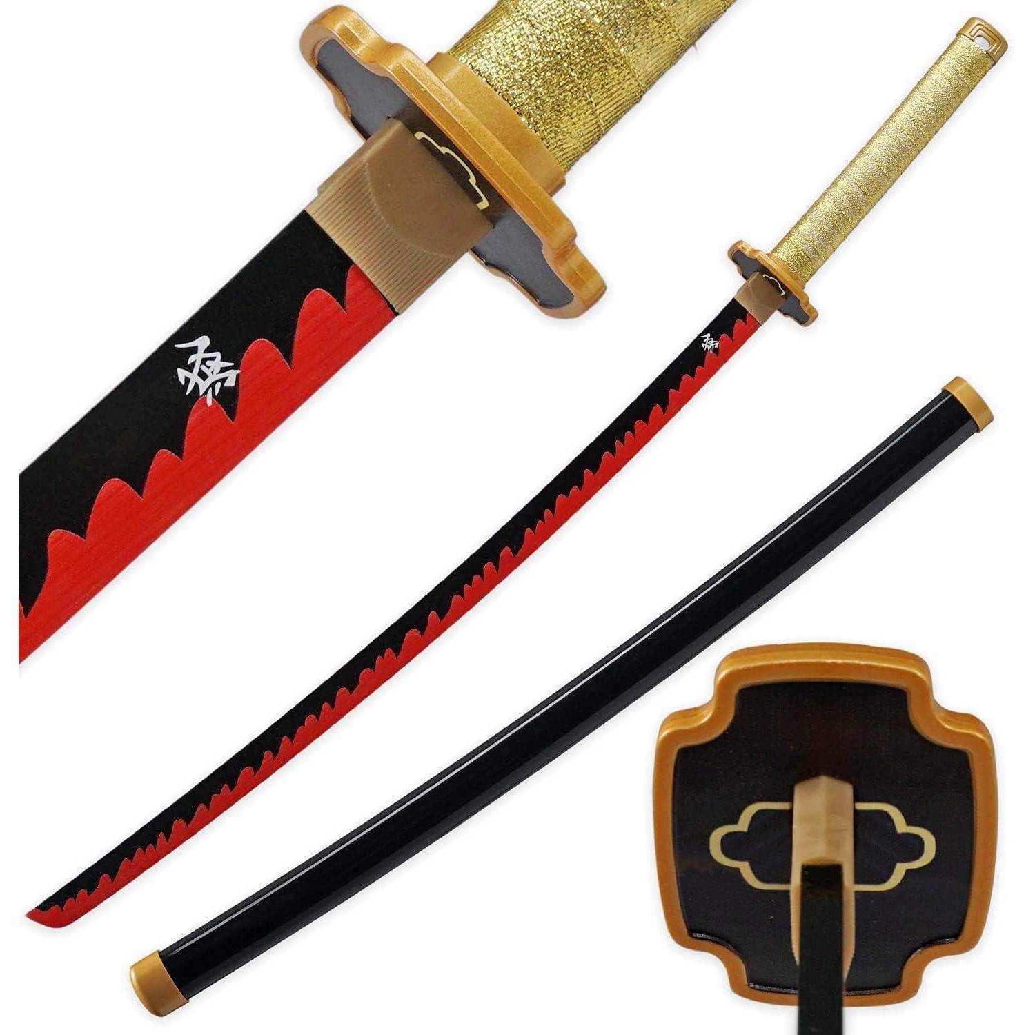 Cosplay Anime Bambus Schwert Katana 103cm ursprüngliche Animation 1:1