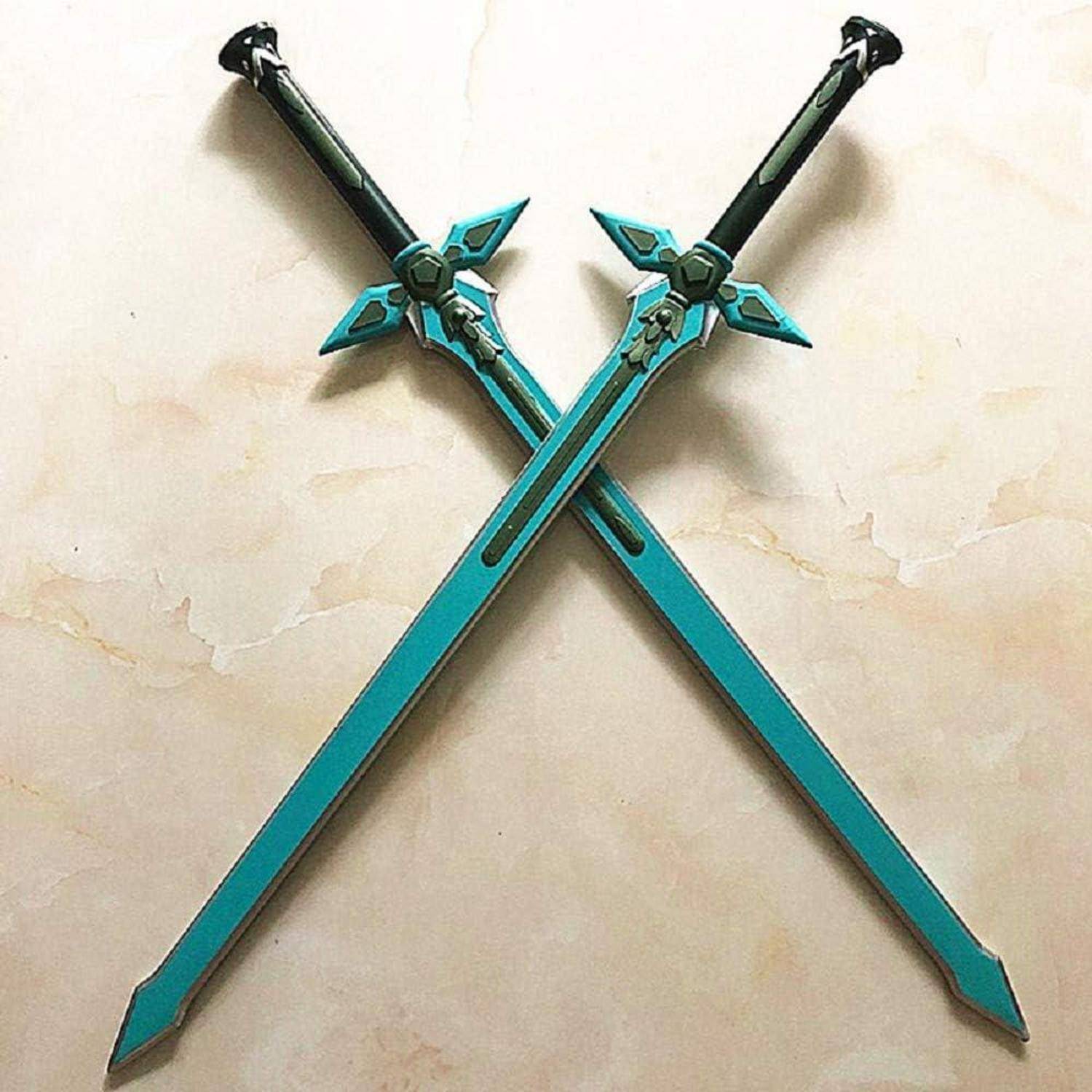 Halloween Cosplay Prop PU Foam Dark Repulser Kirito Sword Set