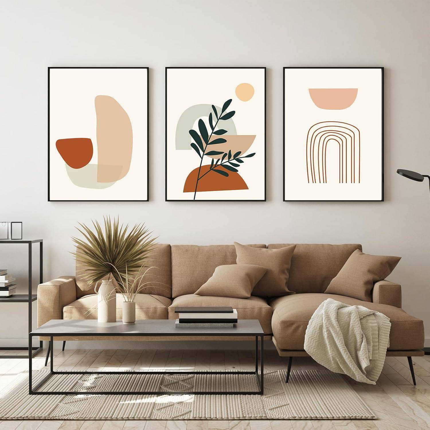 Leinwandbilder Kunstposter Wandbilder Poster 3PCS-60x90cm Geometrie 5