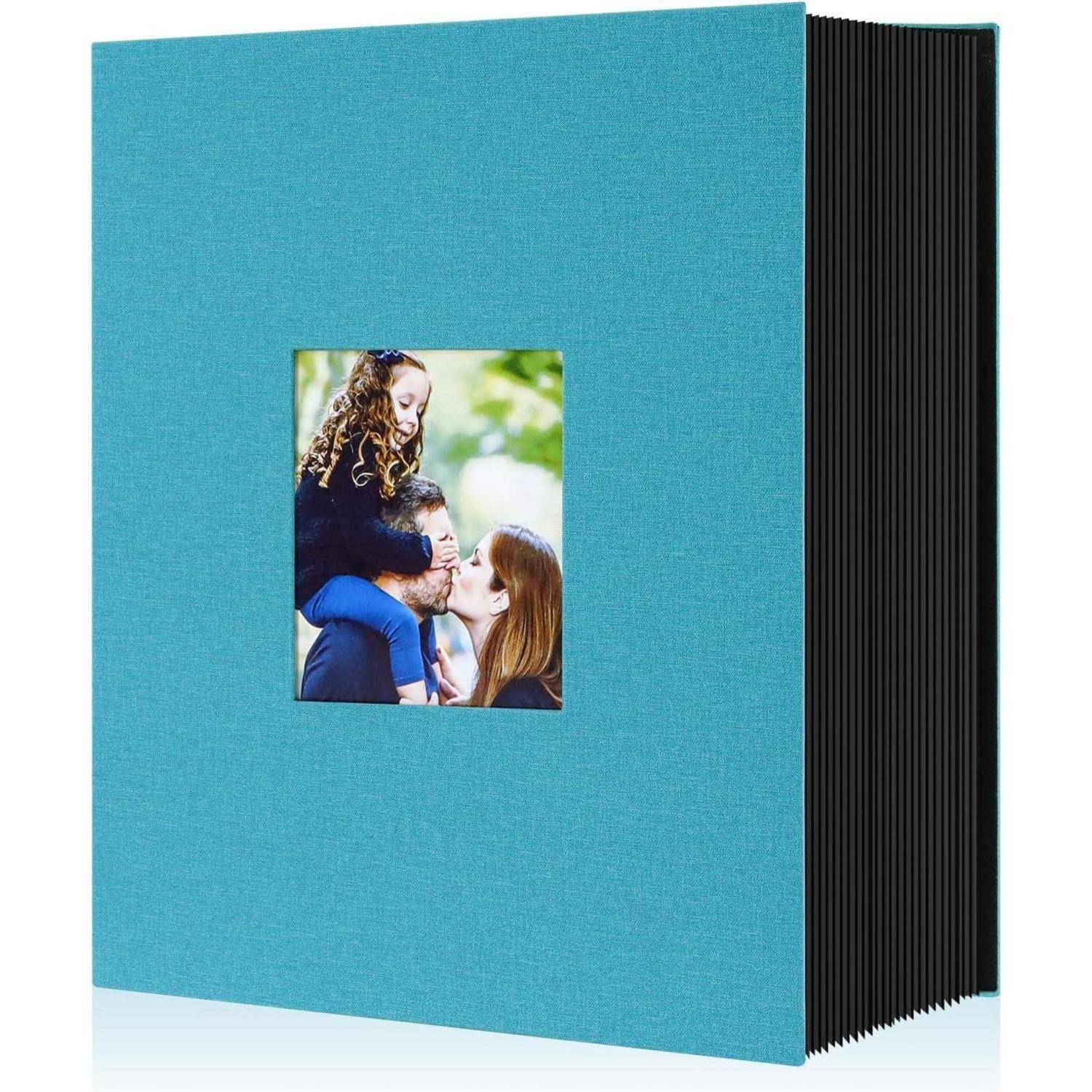 Fotoalbum 1000 10x15 Extra Groß Leinen Einsteckalbum Hochformatbilder