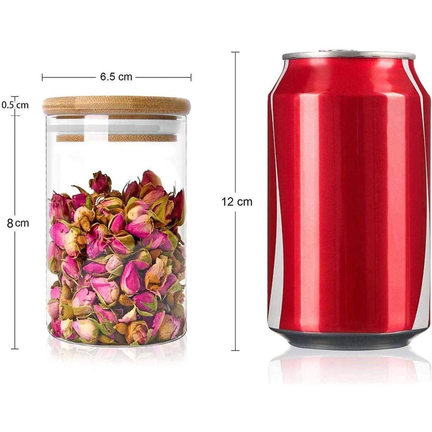 Vorratsdosen 12er Set Glas Luftdicht Aufbewahrung Tee 12x200ml
