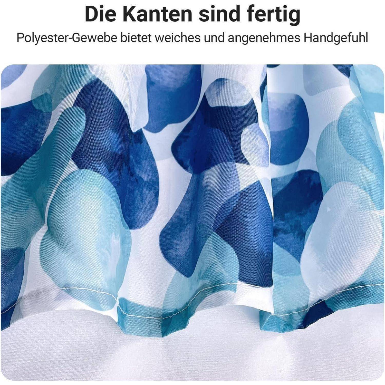 Die Kanten sind fertig. Polyester-Gewebe bietet weiches und angenehmes Handgefühl.