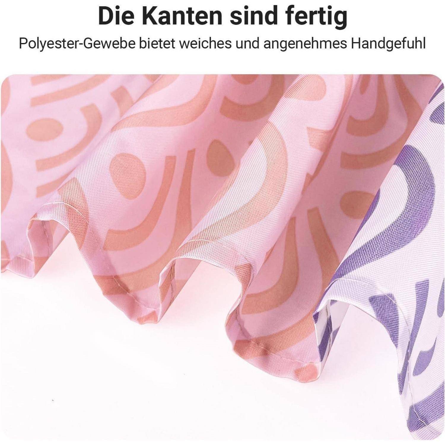 Duschvorhang Blume 100x200cm Wasserdicht Antischimmel