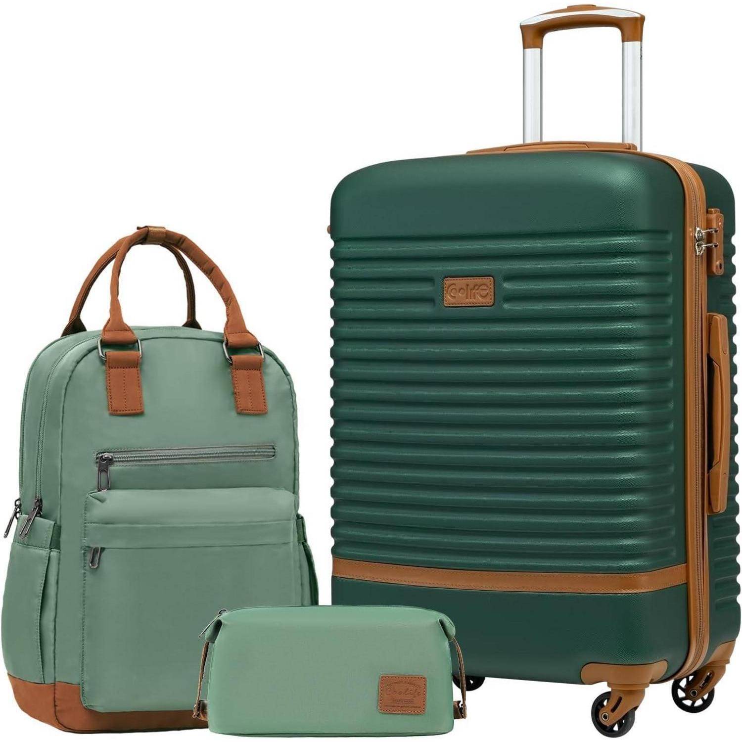 Hartschalen Koffer Set 3tlg ABS Trolley Reisekoffer 4 Rollen