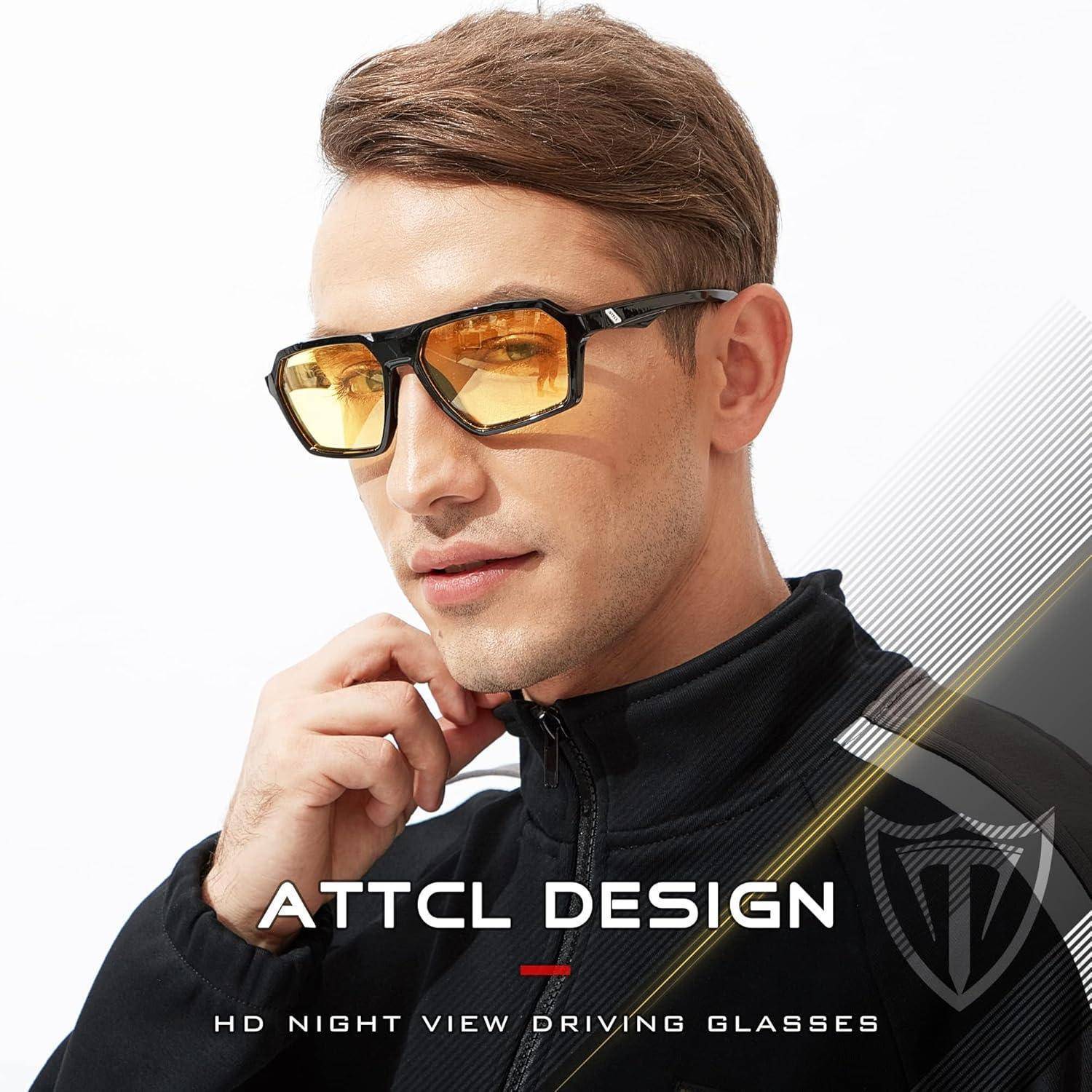 Polarisierte Sport-Sonnenbrille Herren Hexagonal TR90 UV-Schutz