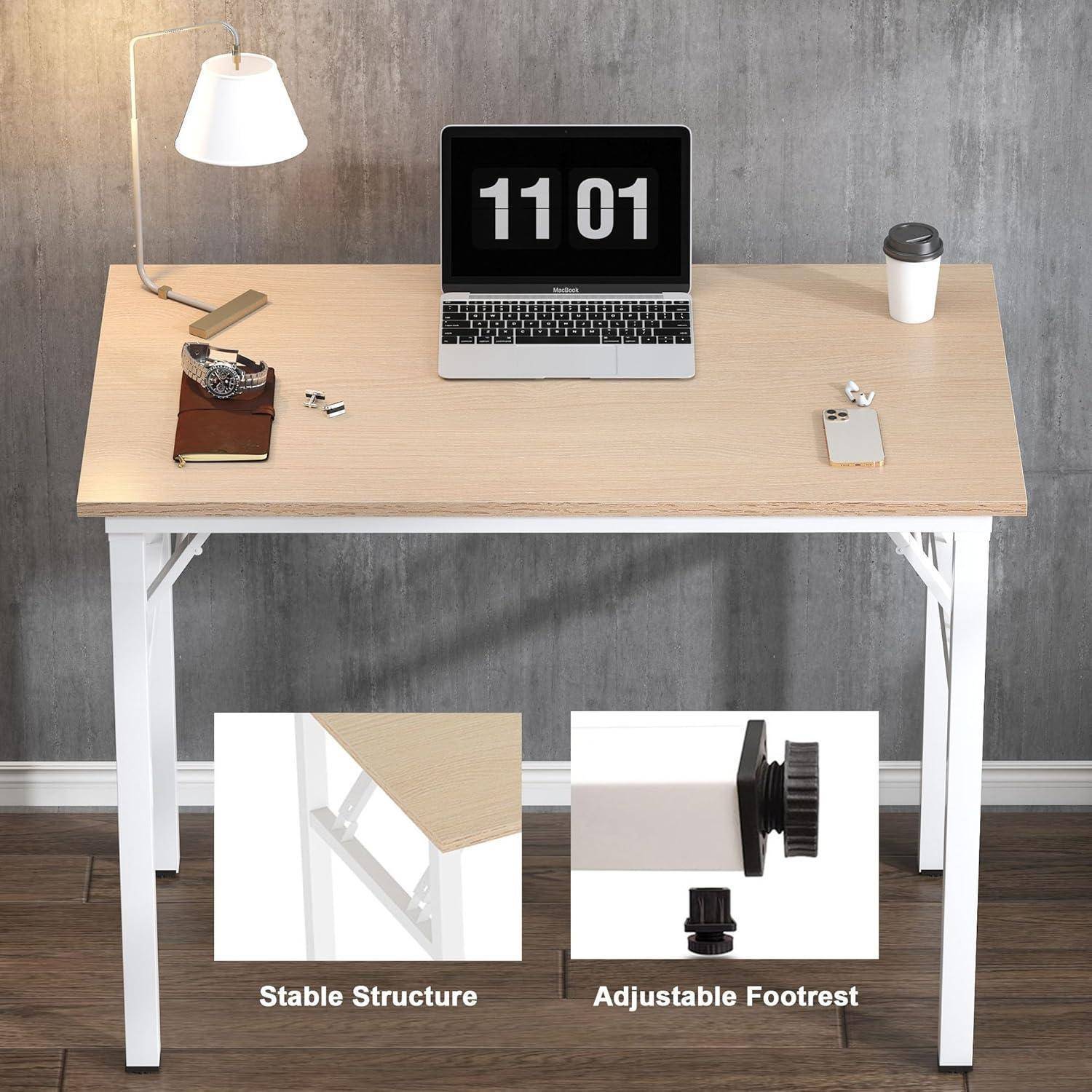 Klapptisch Computertisch 100x60x75 cm E1-Partikelfestholz SEO