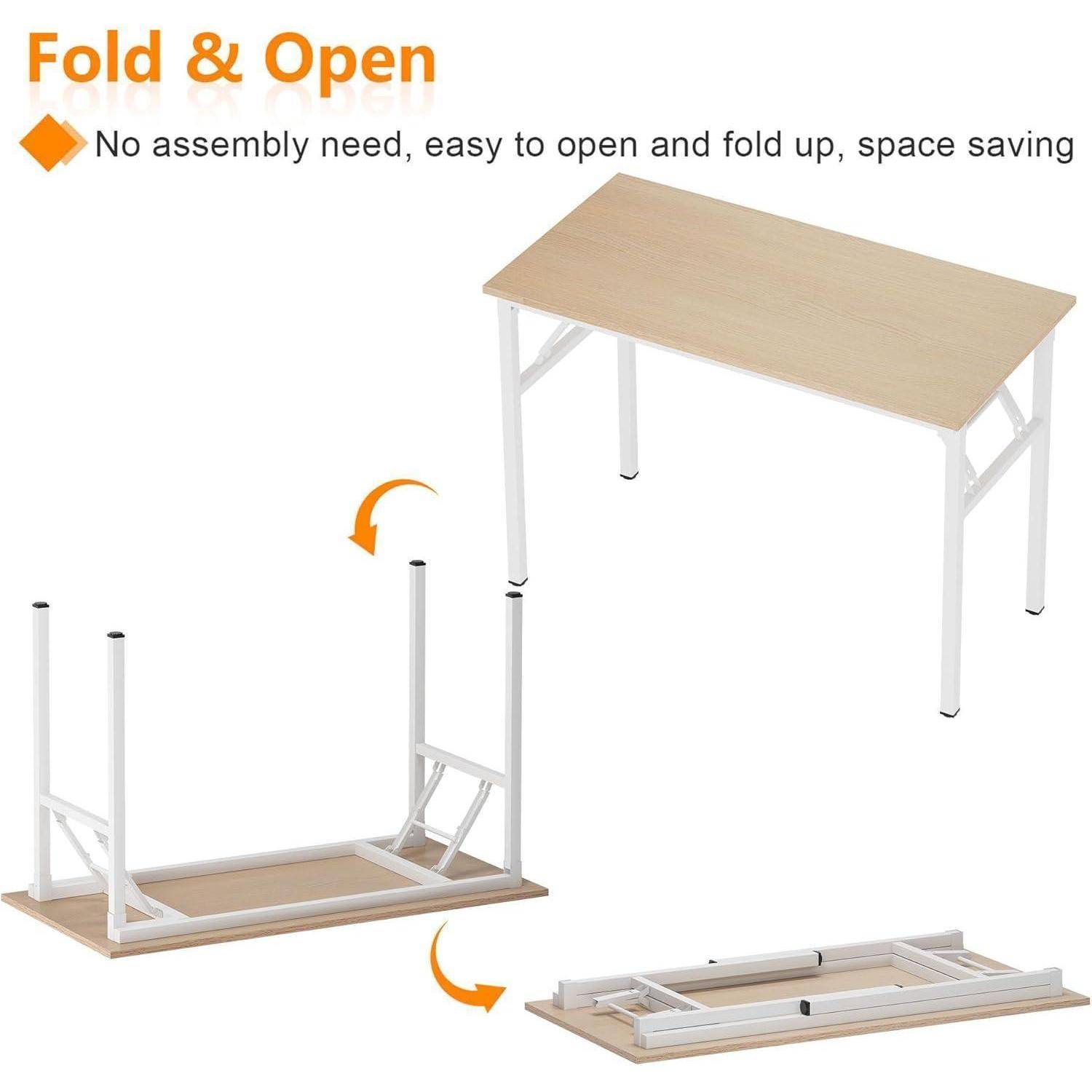 Klapptisch Computertisch 100x60x75 cm E1-Partikelfestholz SEO
