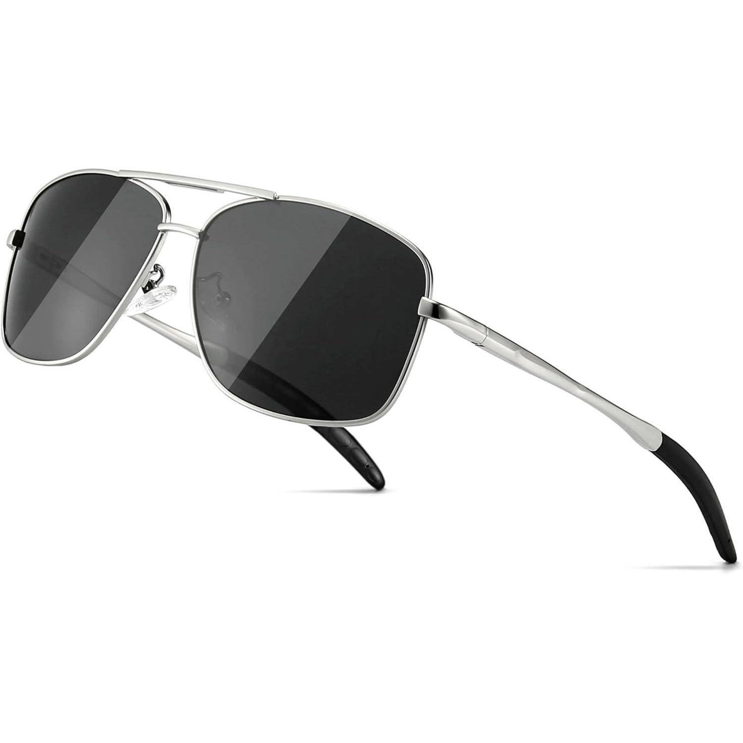 Herren Sonnenbrille Polarisiert Metallrahmen Angeln Golf