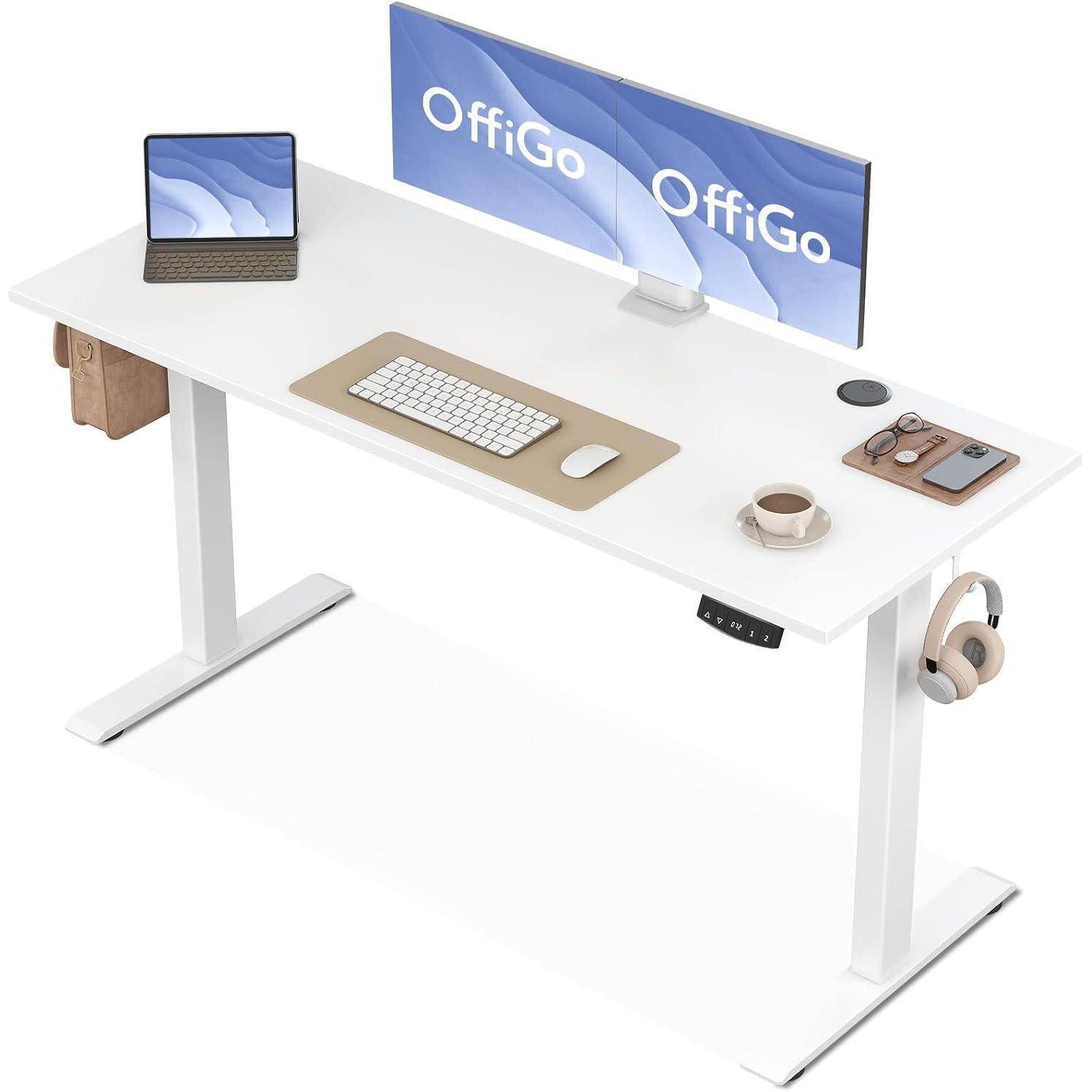 Höhenverstellbarer Schreibtisch 140 cm Elektrischer Tisch