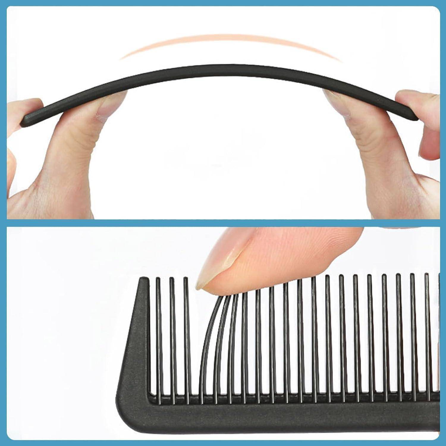 2 Stücke Herren Kamm Styling Haar Comb Multifunktionaler Friseur Kamm