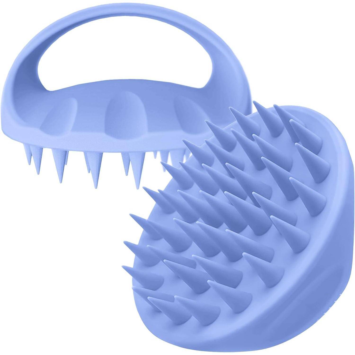 Kopfmassagebürste Silikon Scalp Massager Shampoo-Bürste Haare