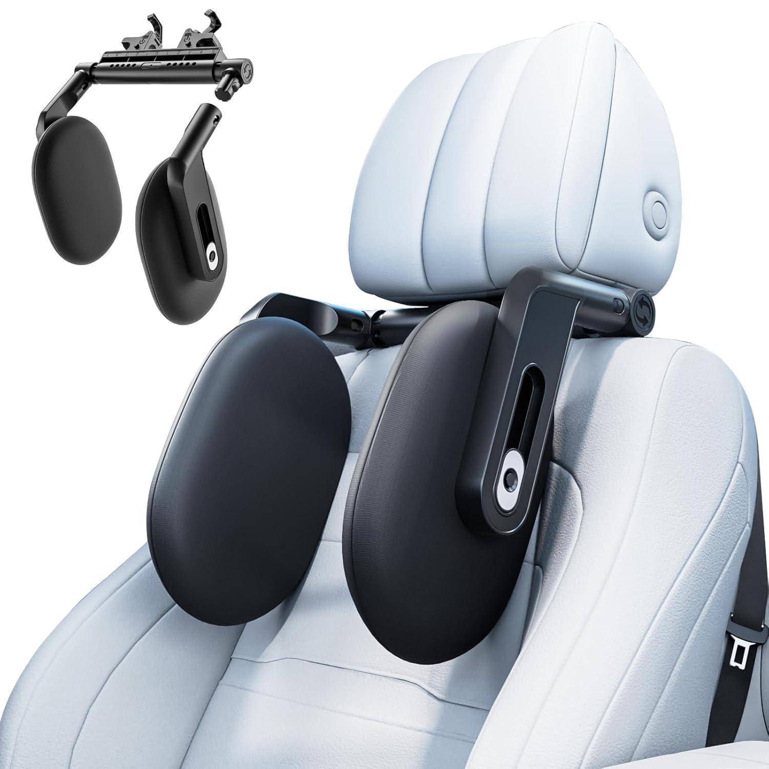 Kopfstütze Auto Nackenstütze Gedächtnisschaum Schwarz A13 Fabric