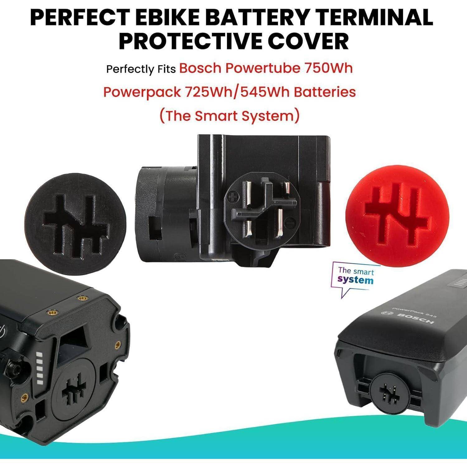 Kontaktschutz Powertube 750Wh Powerpack 545Wh Ebike Schwarz-1er Pack