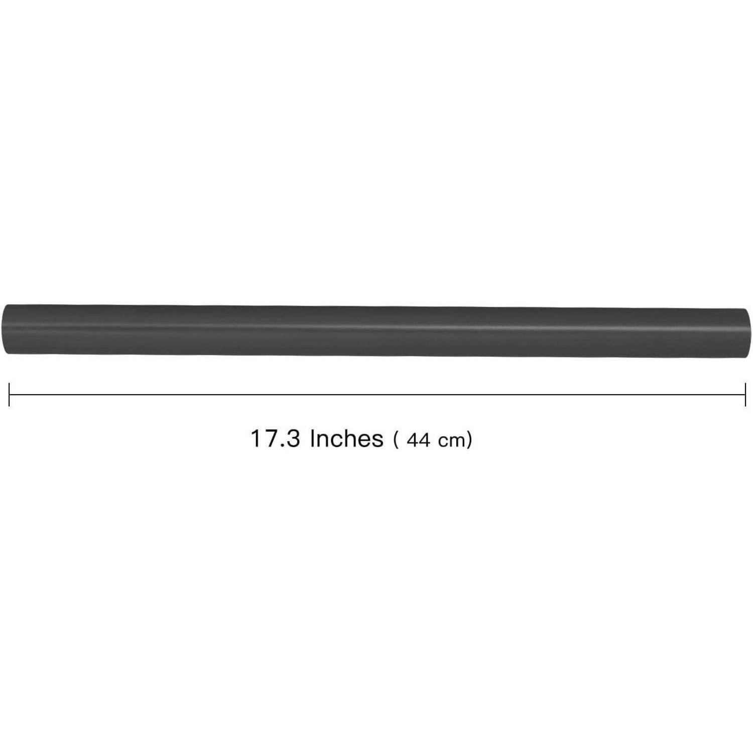 Geschenkpapier Metallic Matt Hochzeit Weihnachten 44 cm 10 m Schwarz