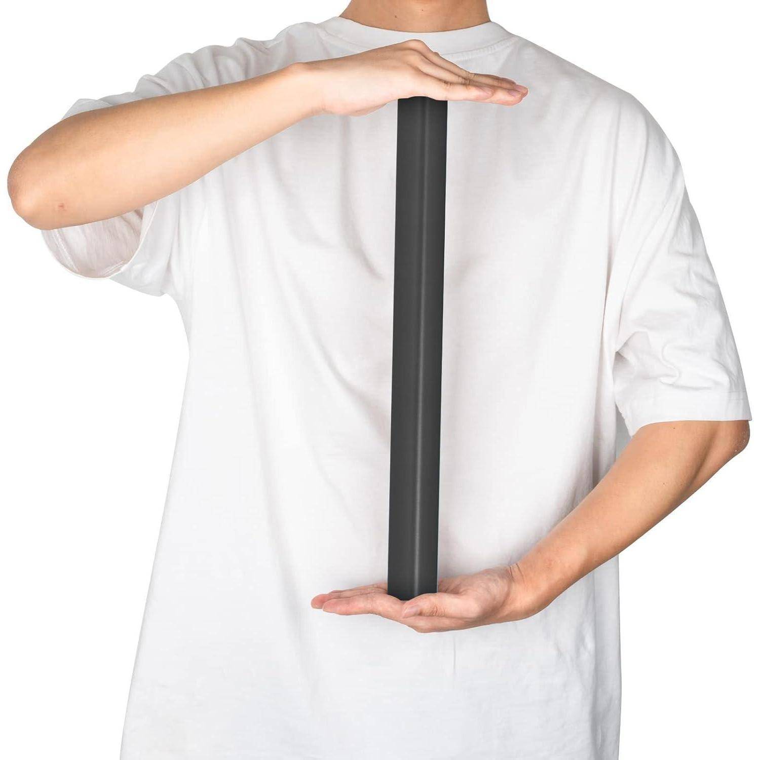 Geschenkpapier Metallic Matt Hochzeit Weihnachten 44 cm 10 m Schwarz