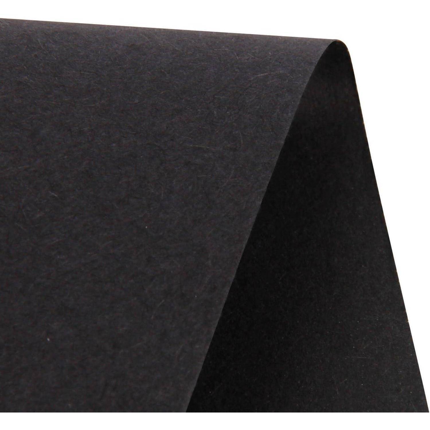 Kraftpapier Recyclingpapier Verpackung Versand Post Pakete Schwarz