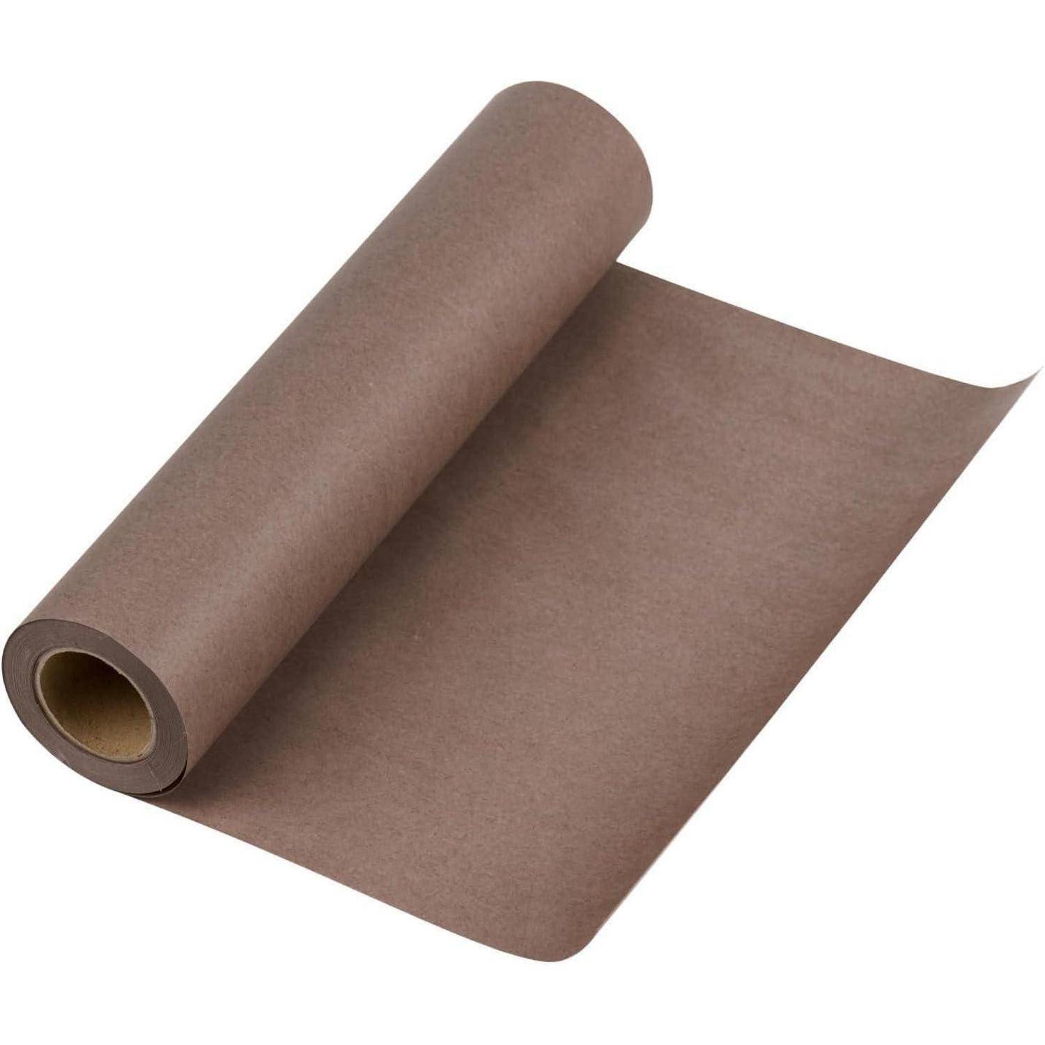 Kraftpapierrolle 30,5cm 30m recycelbar Verpackung Schokolade Braun