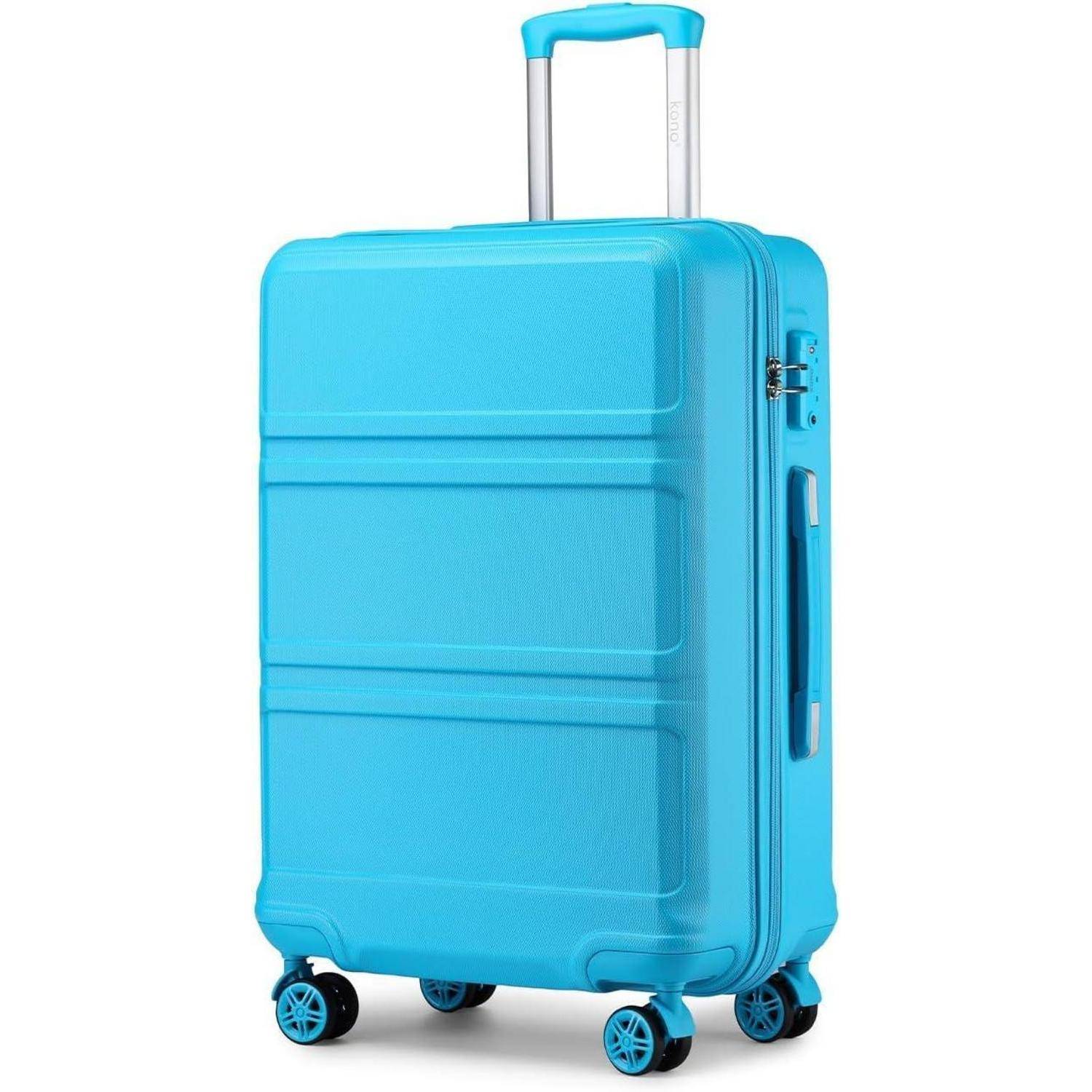 Koffer Trolley Reisekoffer XL (74cm) Blau
