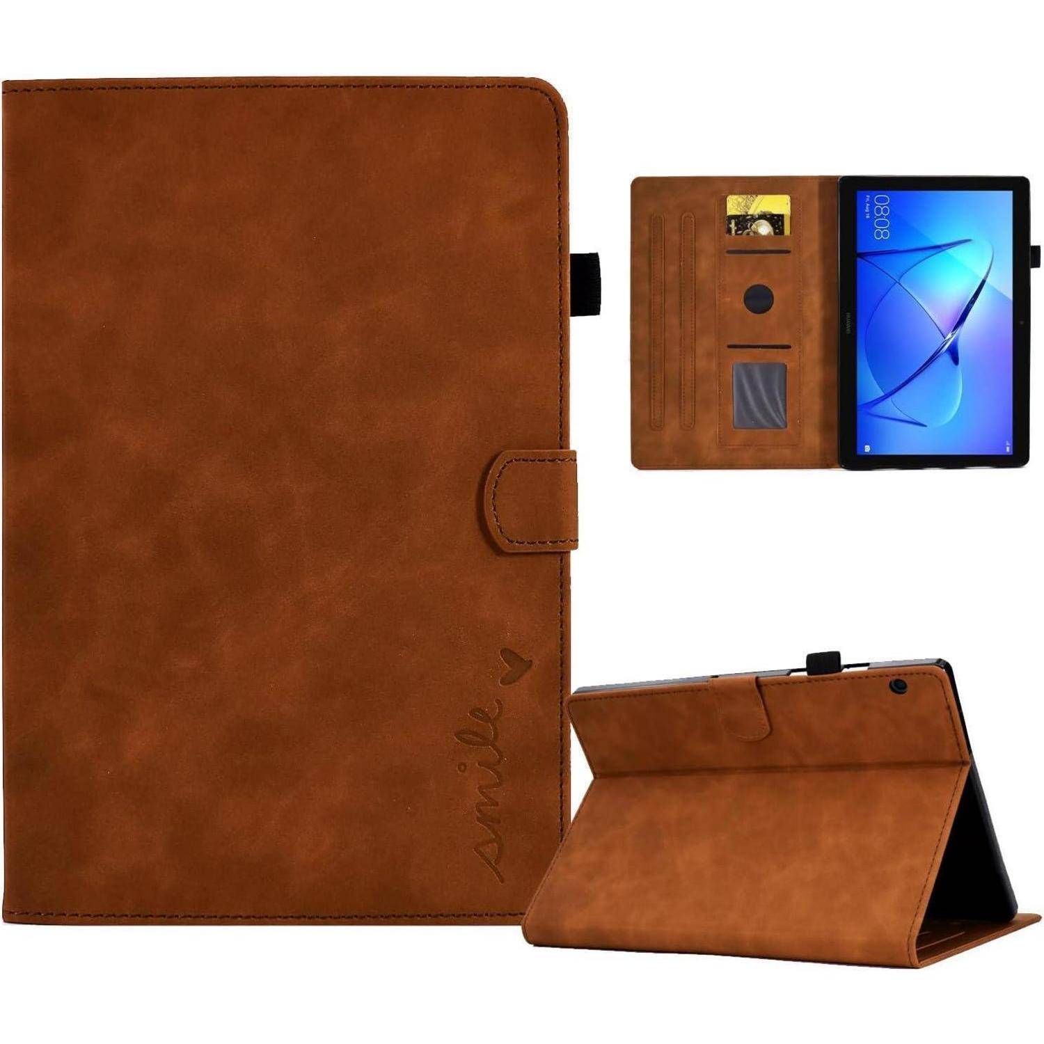 Hülle Mediapad T3 10 PU Leder Huawei Mediapad T3 10 Braun