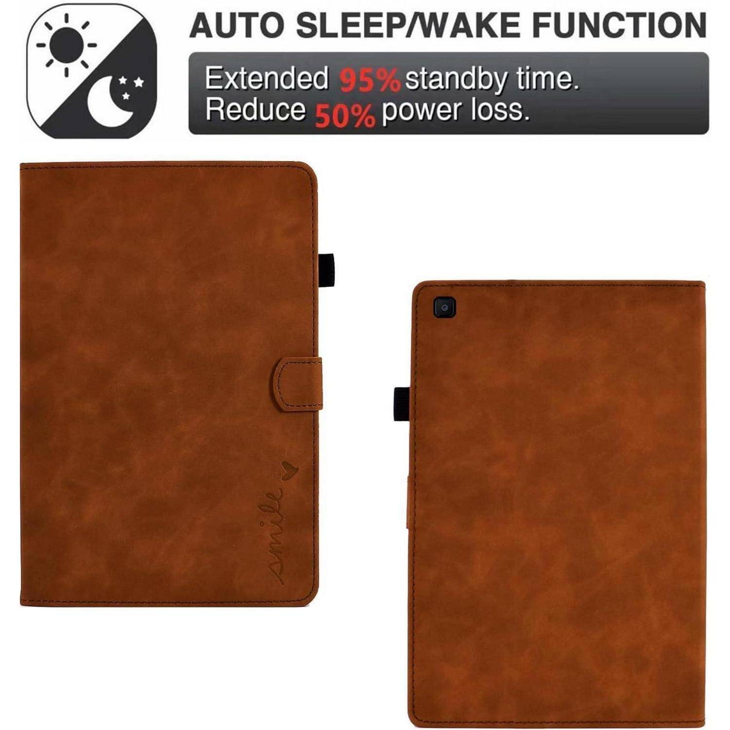 Schutzhülle Tab A 8.0 2019 PU Samsung Galaxy Tab A 8.0 (2019) Braun
