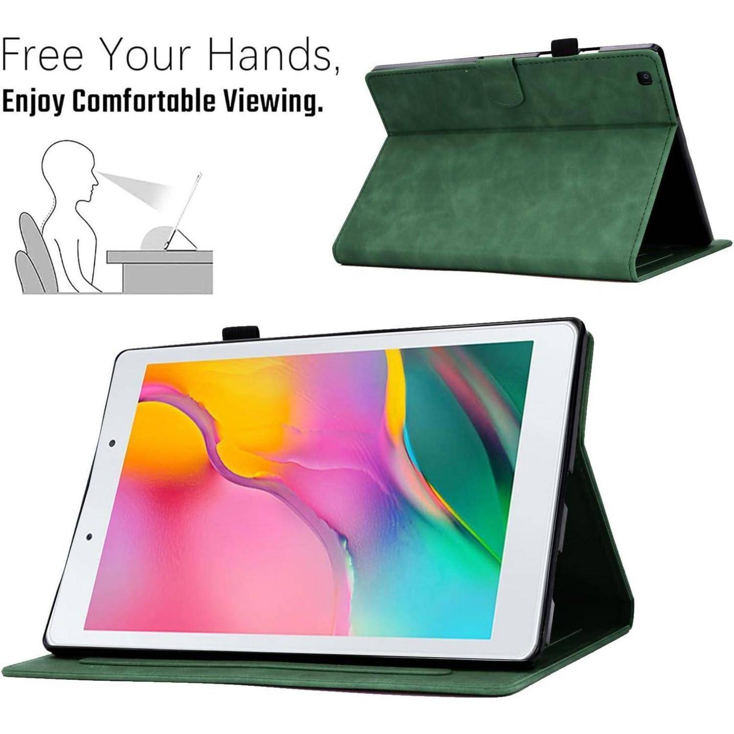 Schutzhülle PU Leder Tab A 8 0 Samsung Galaxy Tab A 8.0 (2019) Grün