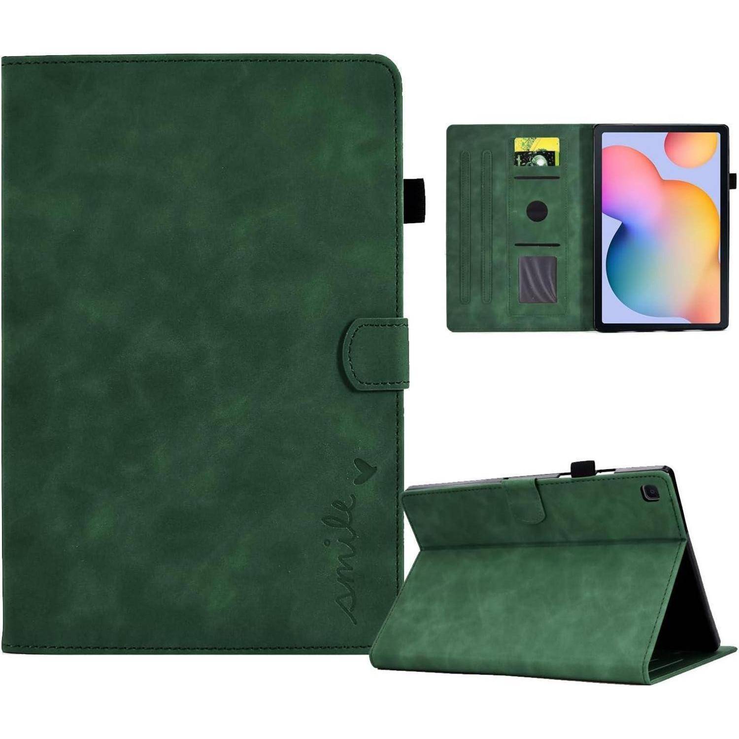 Schutzhülle Tab S6 Lite SMP610 PU Samsung Galaxy Tab S6 Lite Grün