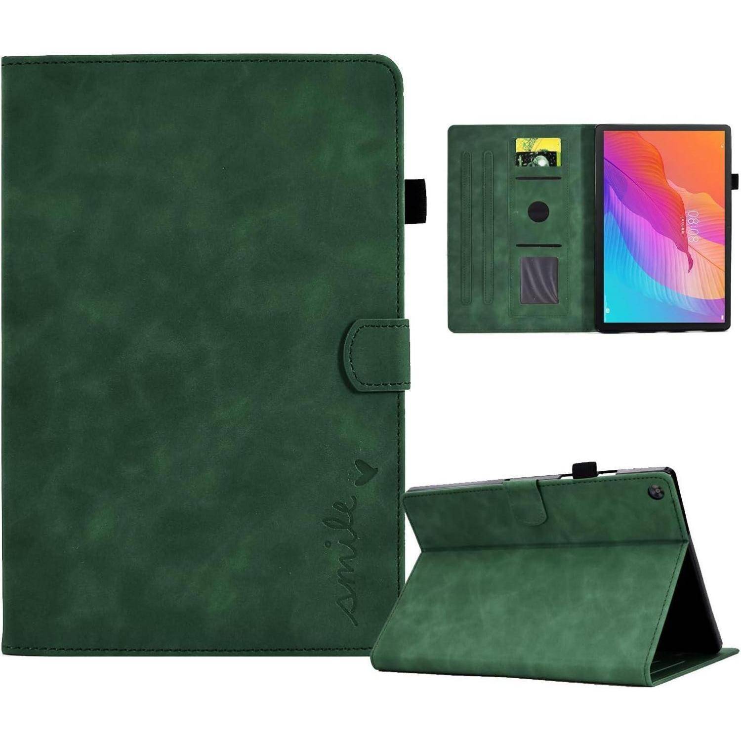 Schutzhülle Tablet PU Huawei MatePad T 10 T 10s Honor Pad X6 Grün