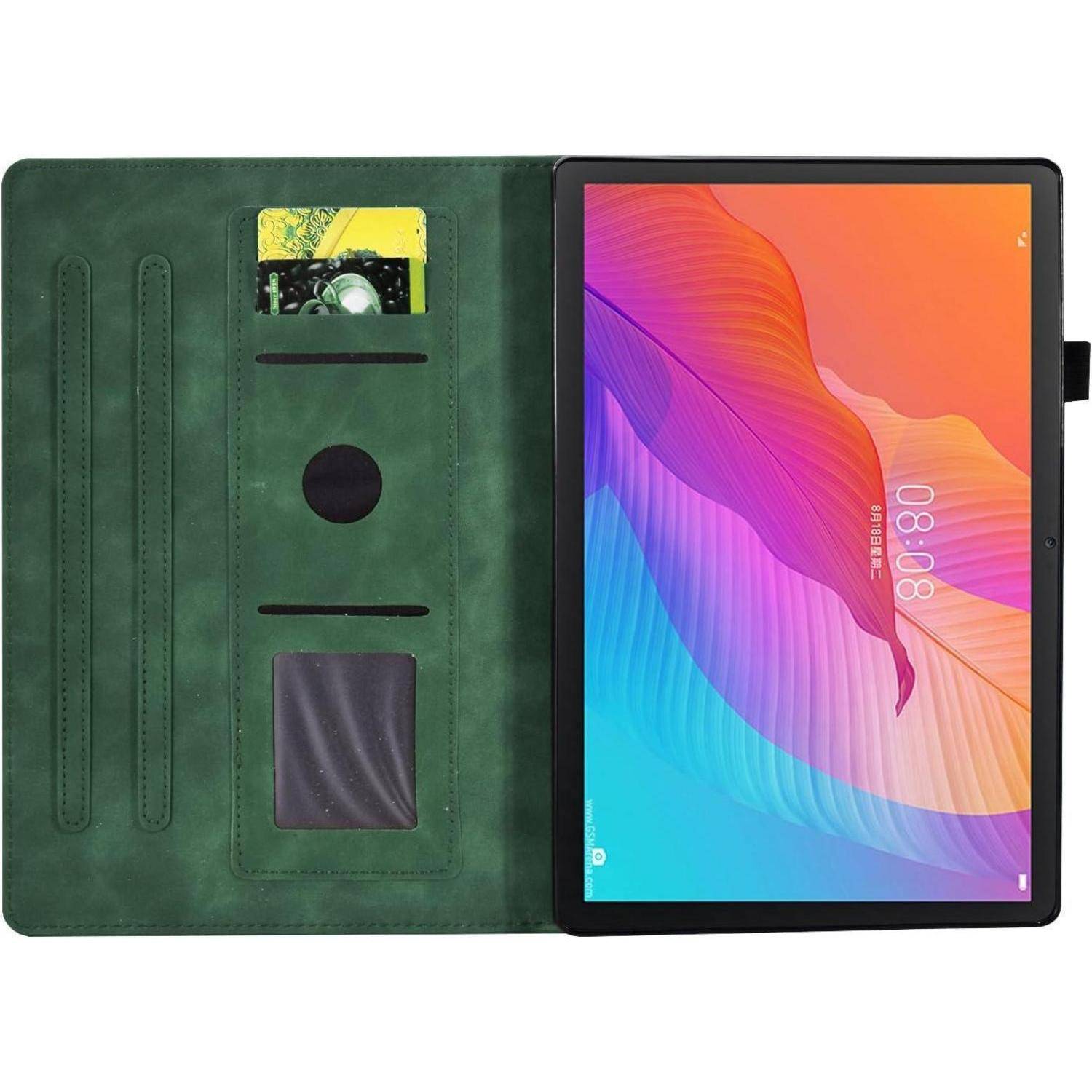Schutzhülle Tablet PU Huawei MatePad T 10 T 10s Honor Pad X6 Grün