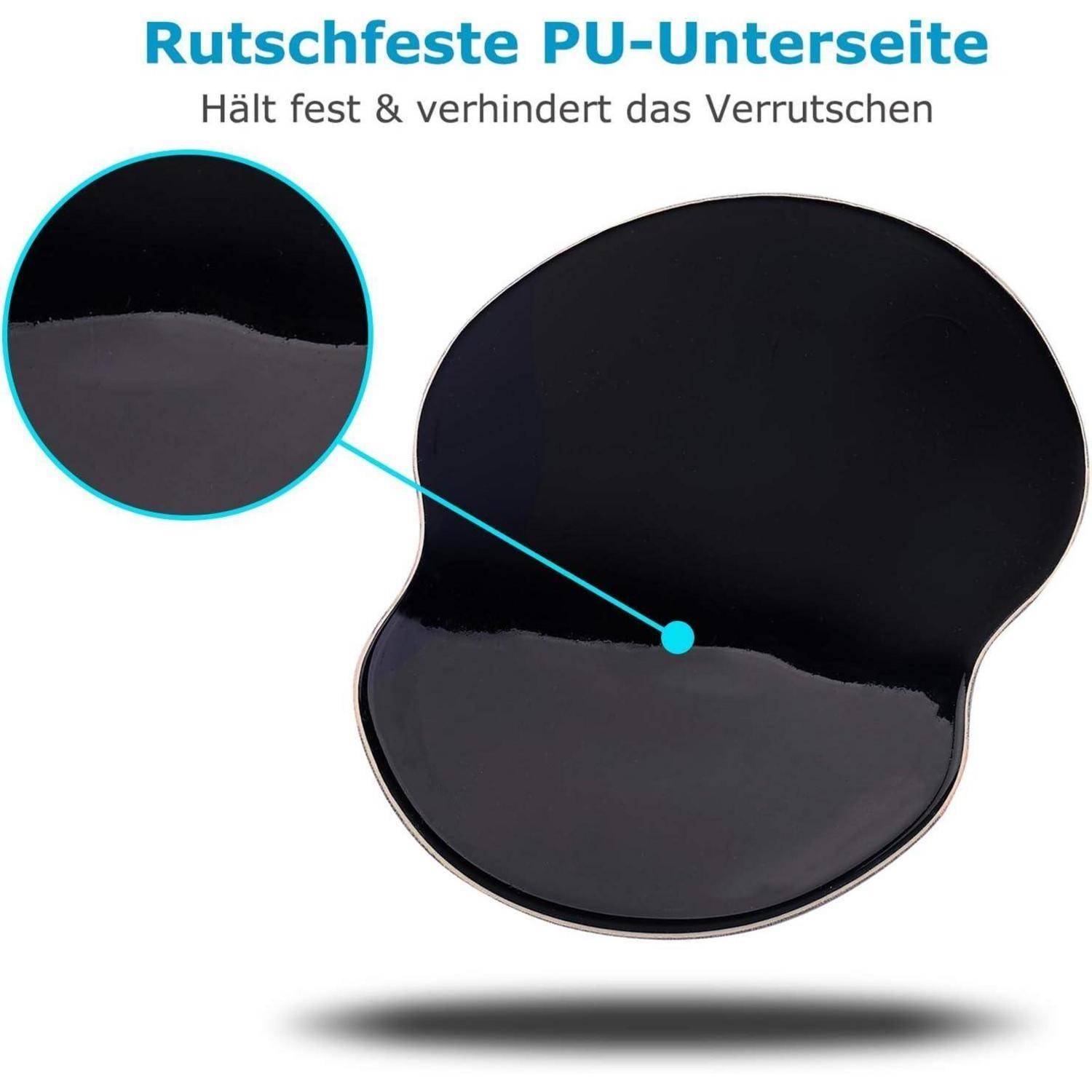 Mousepad mit Handauflage Gel Ergonomisch Handgelenkauflage Alpaka