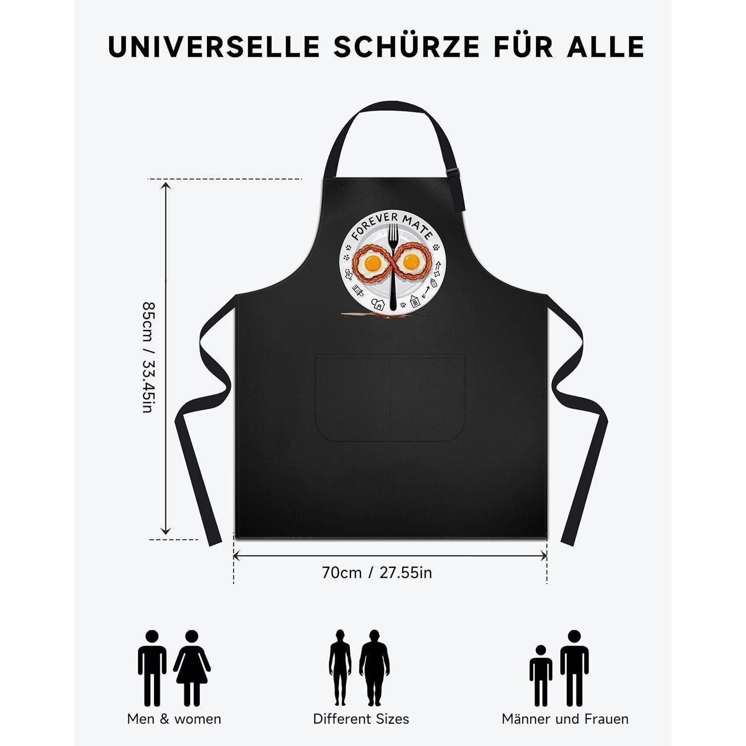 Schürzen Set Brautpaar personalisiert Just Married FOREVER MATE