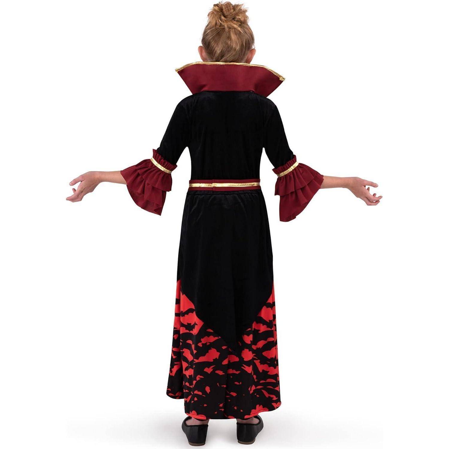 Halloweenkostüm Mädchen Vampirin Medium (8 - 10 Jahre)