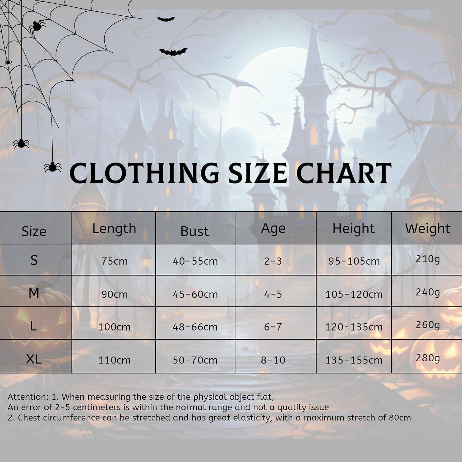 Halloween Maleficent Kostüm für Kinder: Böse Königin Kleid Set XL