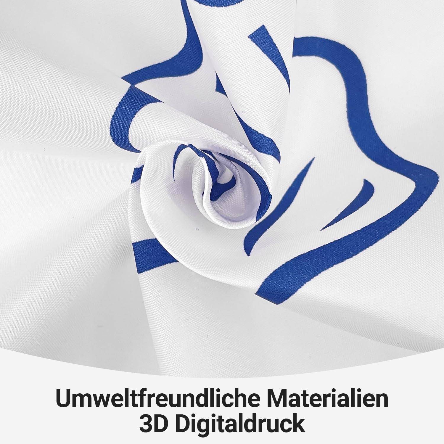 Duschvorhang 240x200cm Polyester Klein Ozeanstern 240 x 200 cm