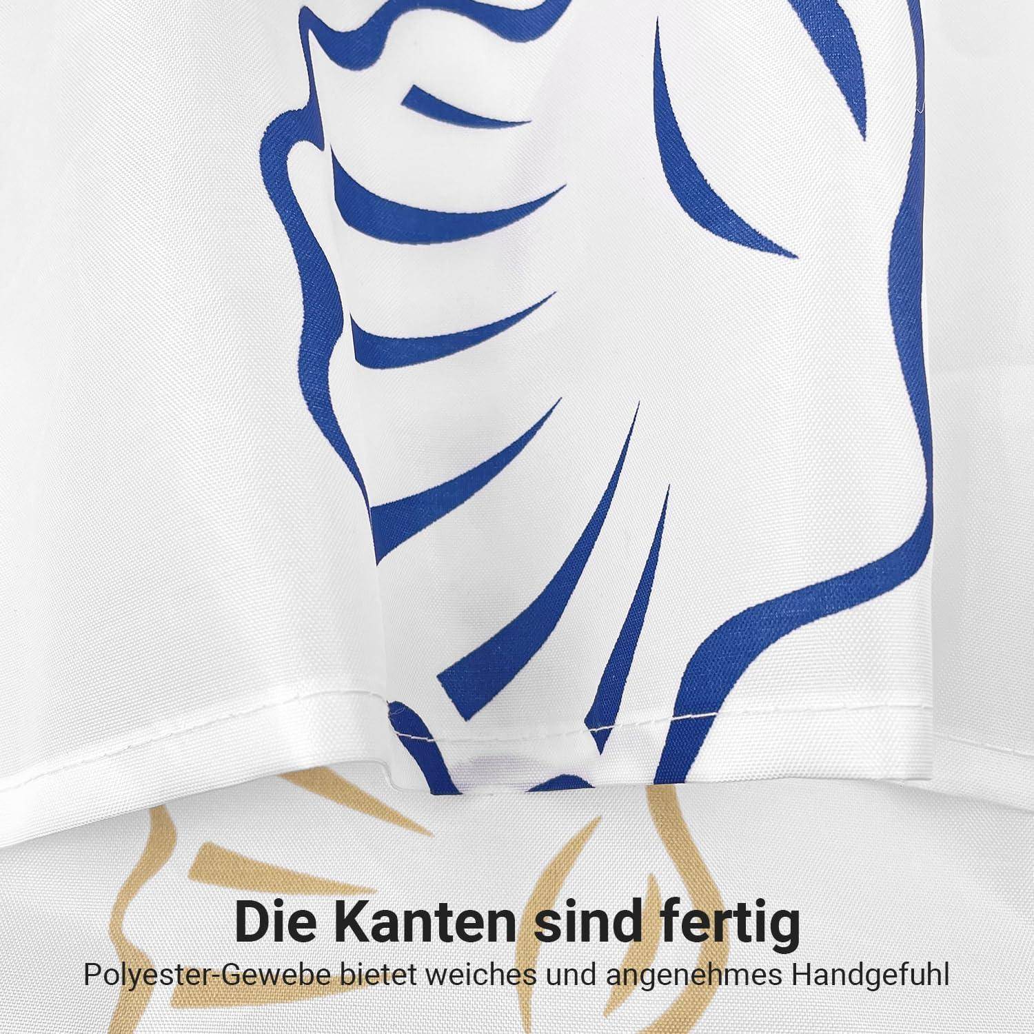 Duschvorhang 240x200cm Polyester Klein Ozeanstern 240 x 200 cm