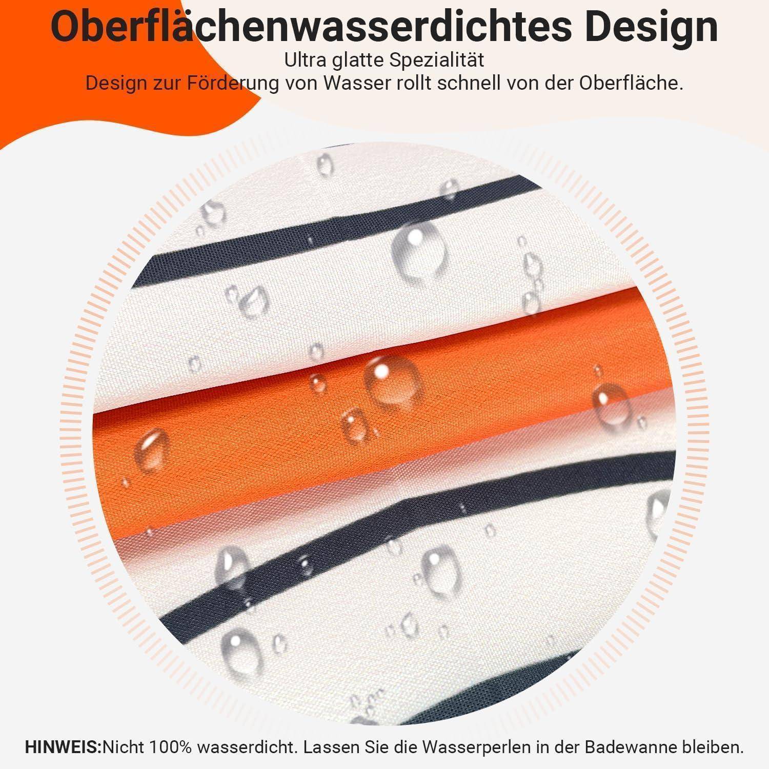 Wasserabweisende Oberfläche: Extrem glatte Spezialausführung lässt Wasser schnell abperlen. Hinweis: Nicht 100% wasserdicht. Wassertropfen in der Wanne belassen.