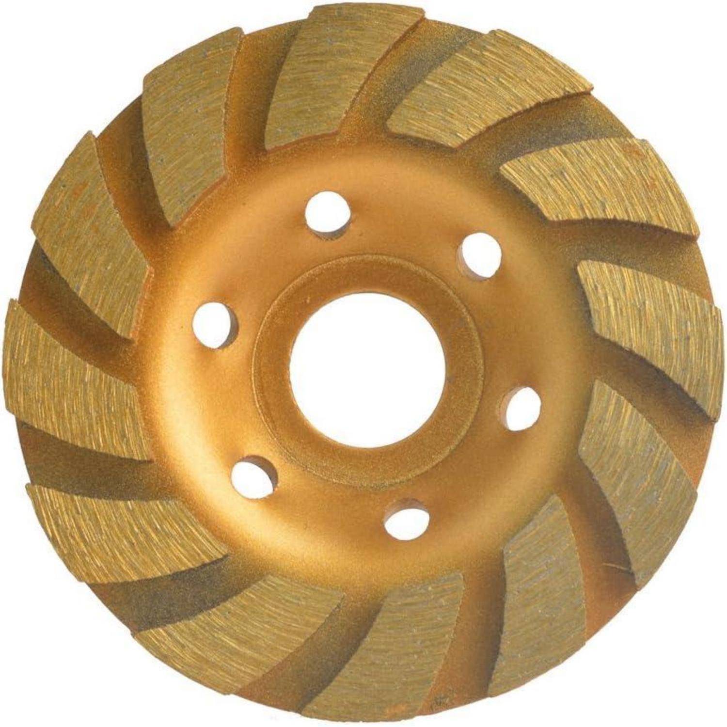 Schleiftopf Diamant 12 Segs Beton Marmor Granit Naturstein 105mm