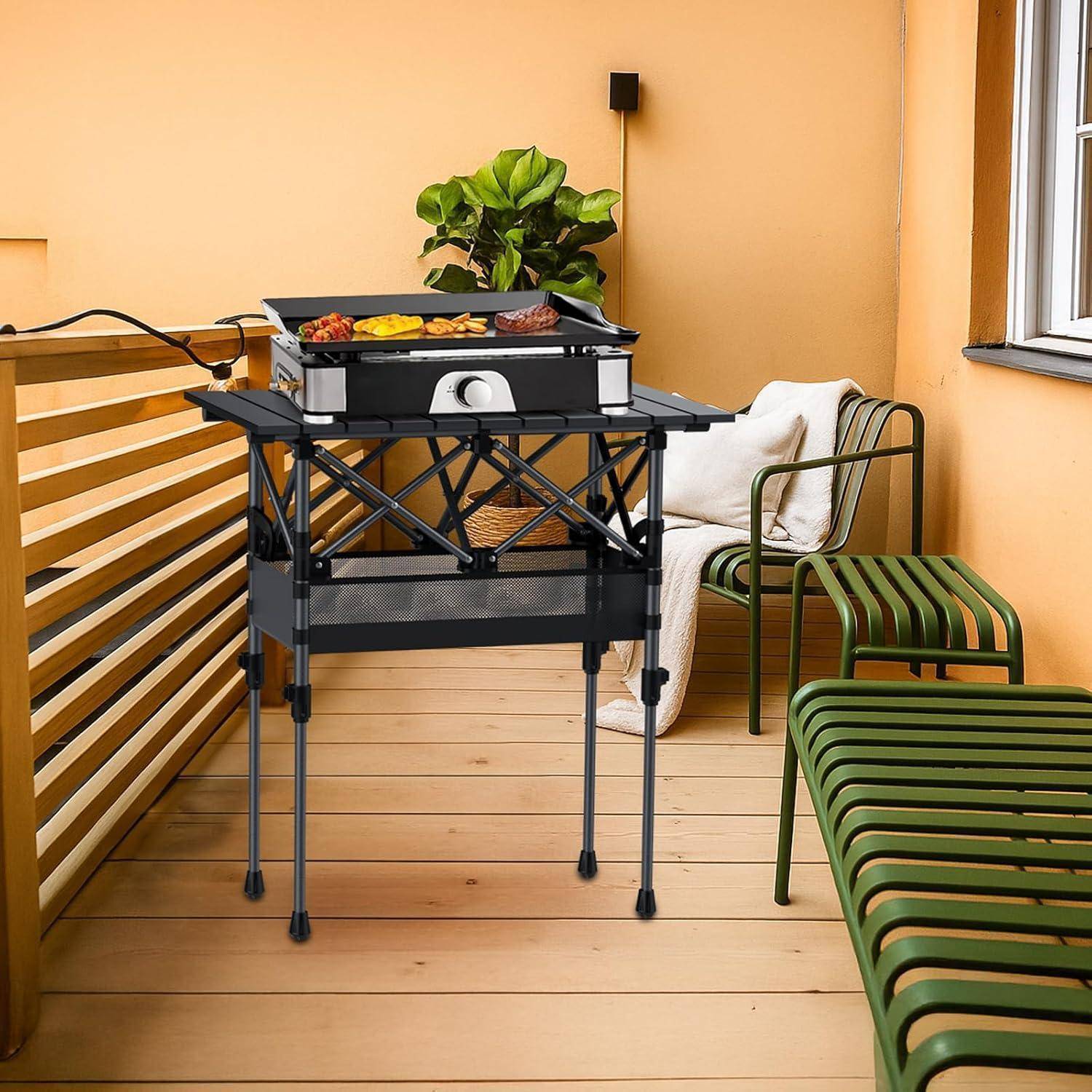 Campingtisch klappbar 64 x 40 x [44 70] cm