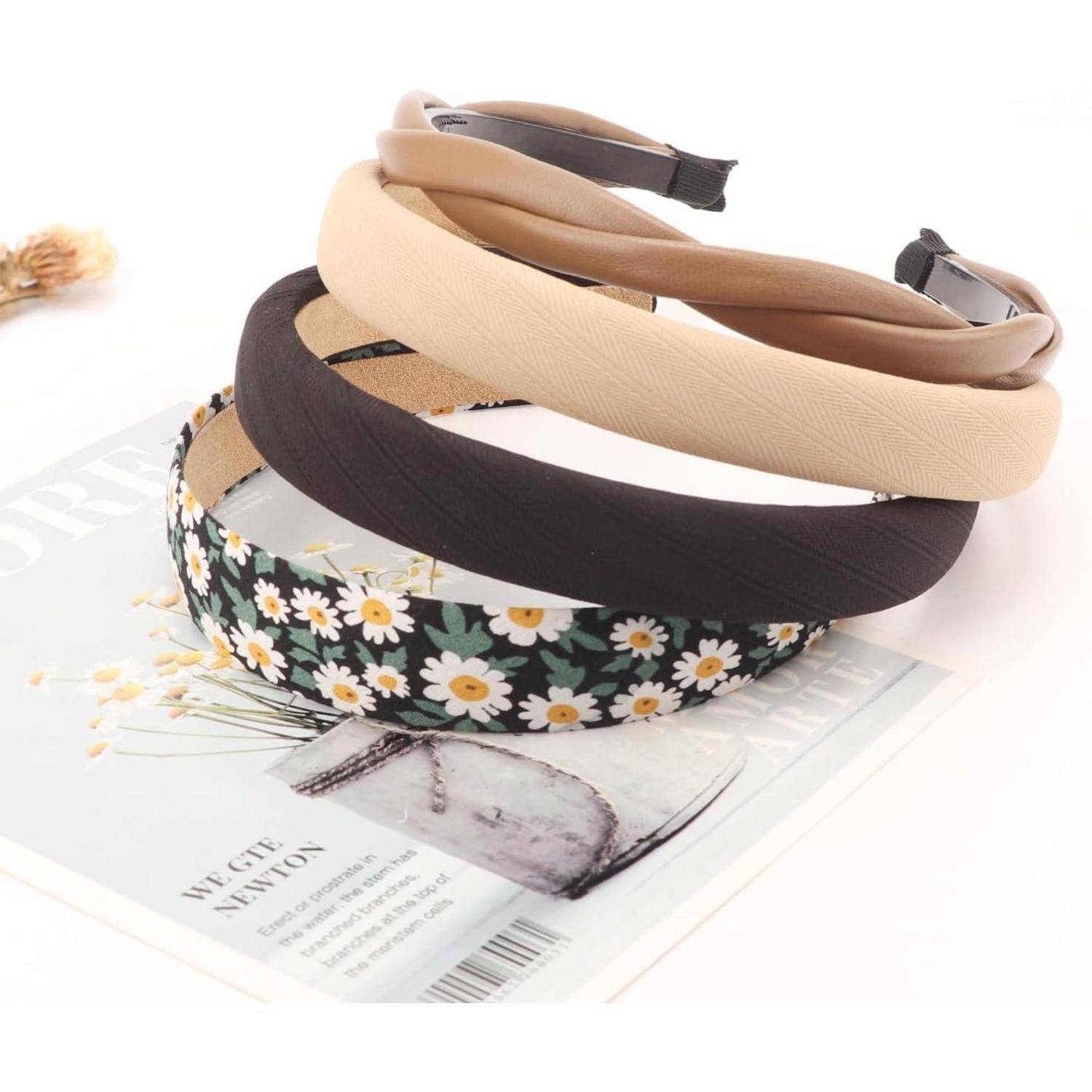 Haarreifen Damen Set Perlenstirnband 7 Pcs Hair Hoop Set A 7