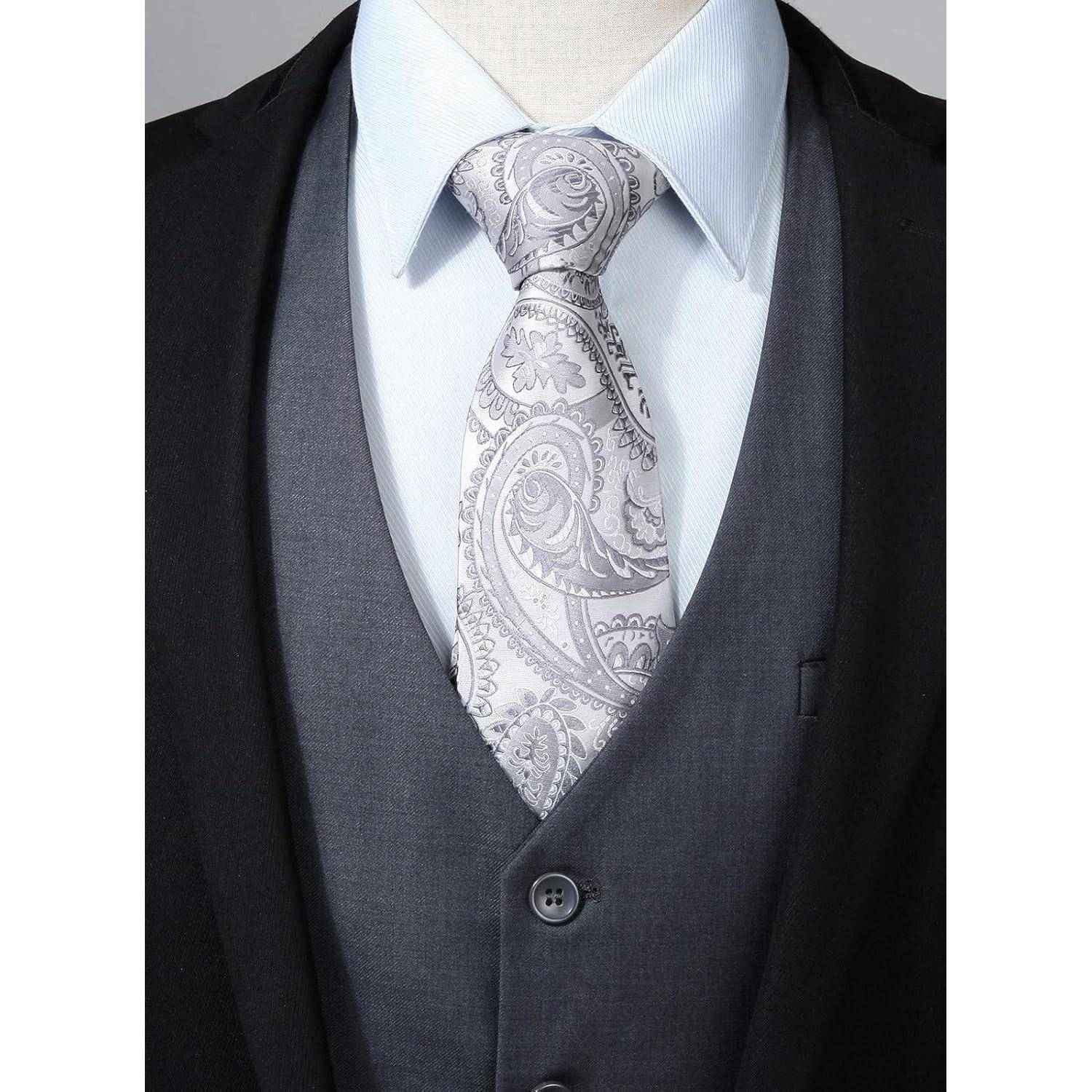 Anzugweste Herren Hochzeit Business Taschen XS 4XL XS Grau