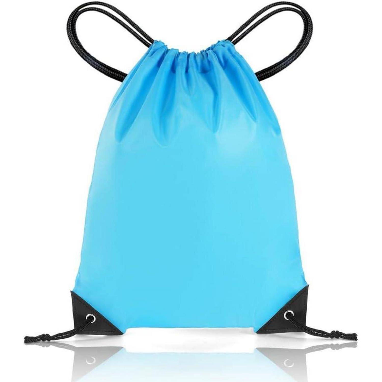 Kordelzugbeutel Wasserdicht Sporttasche Unisex Blau