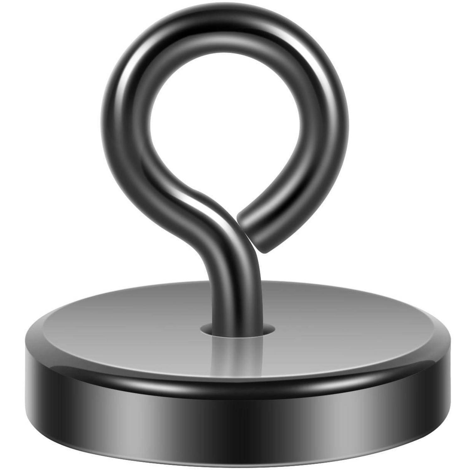 Angelmagnet 3,6cm 36mm Schwarz