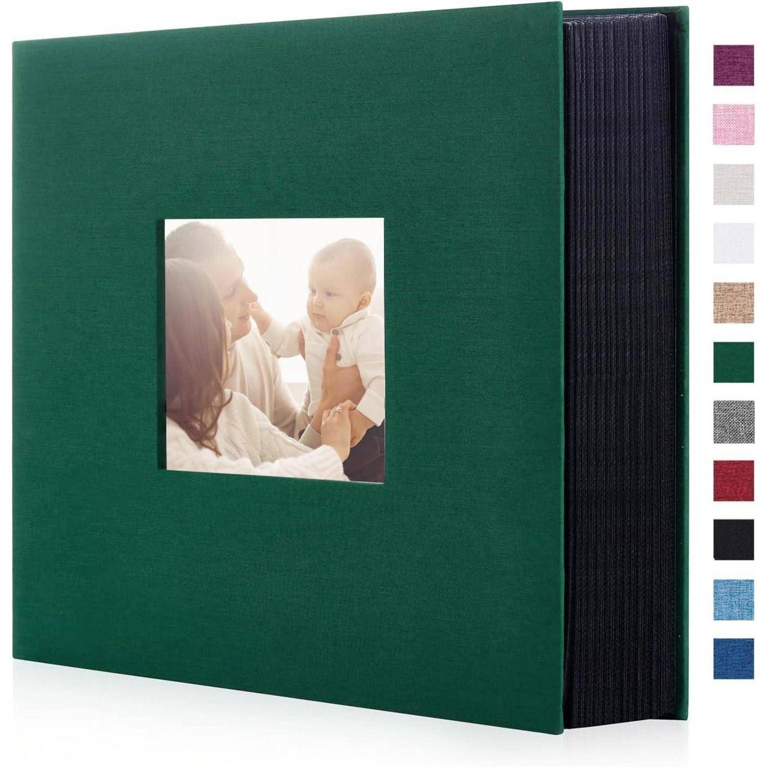 Fotoalbum Einsteckalbum 10x15 1000 Taschen 1000 Pockets Dunkelgrün