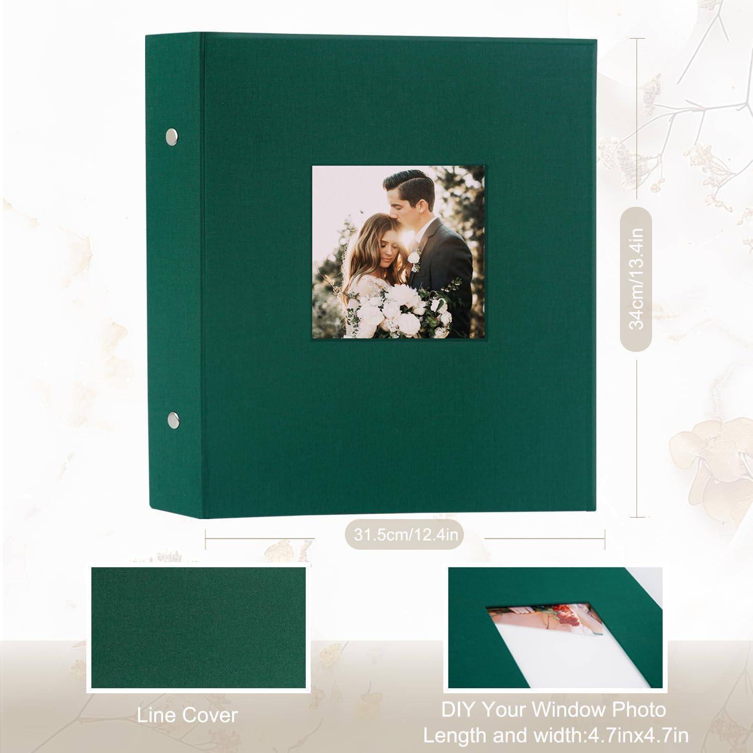 Fotoalbum Einsteckalbum 10x15 1000 Taschen 1000 Pockets Dunkelgrün
