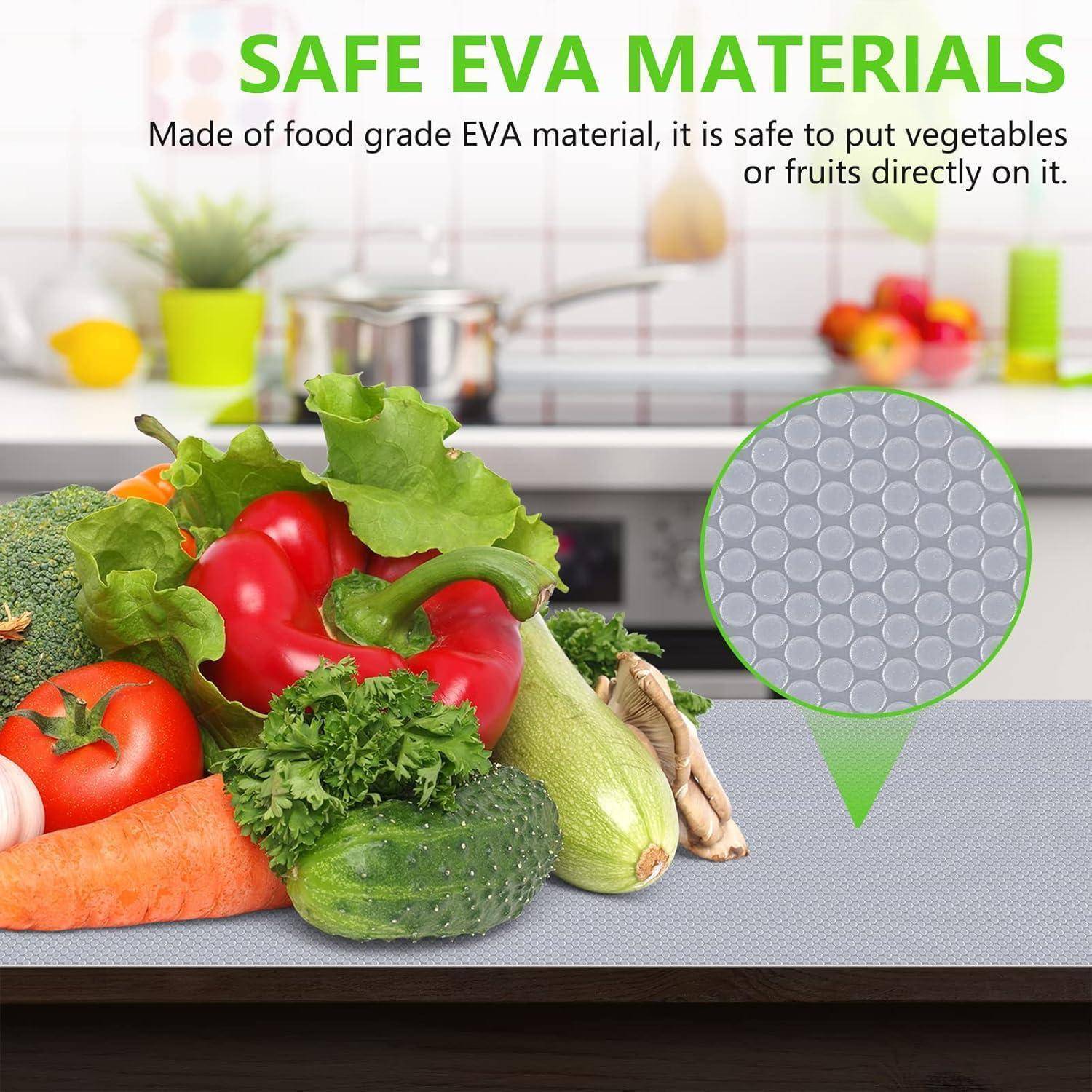 Schubladenmatte antirutsch EVA wasserdicht 60B x 600L cm Transparent-2