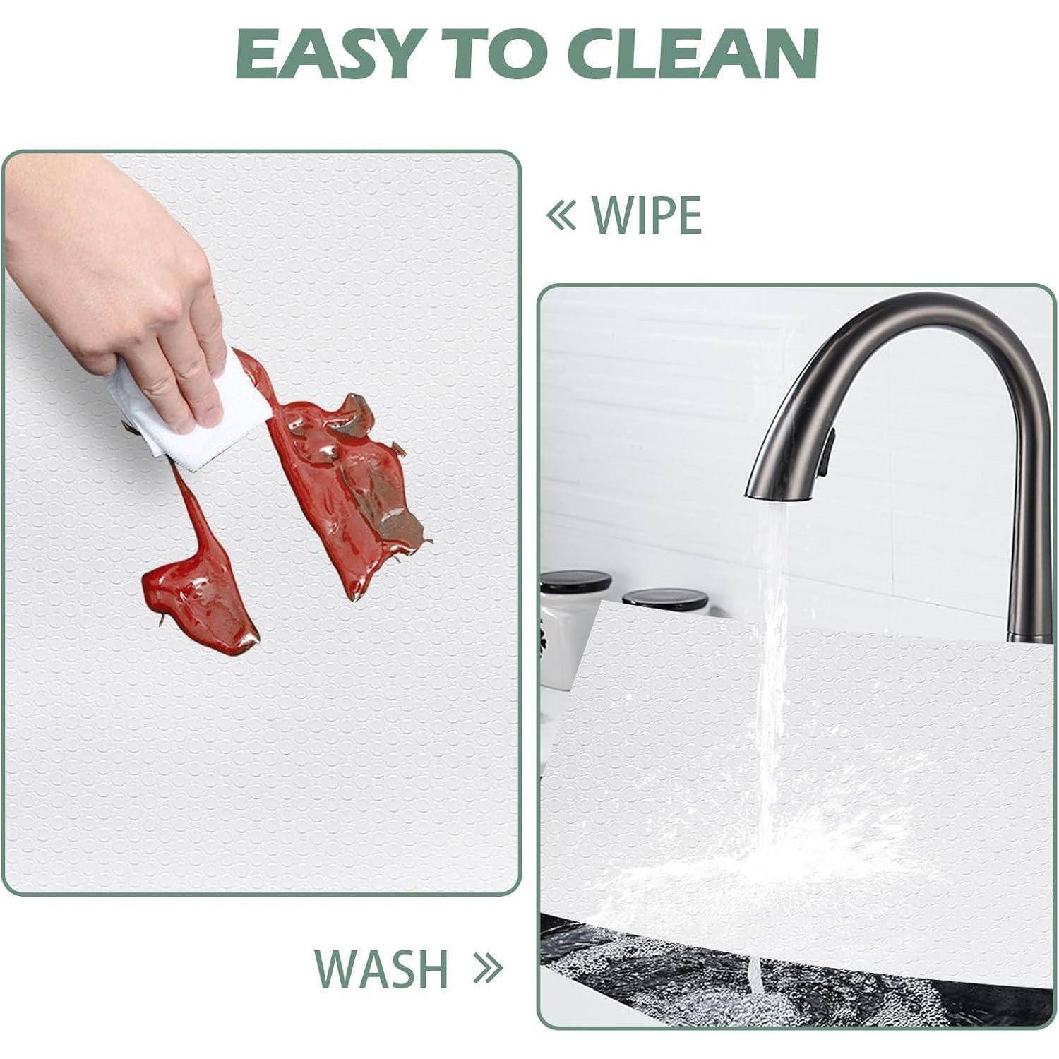 Schubladenmatte EVA wasserdicht antirutsch Weiß 60B x 600L cm