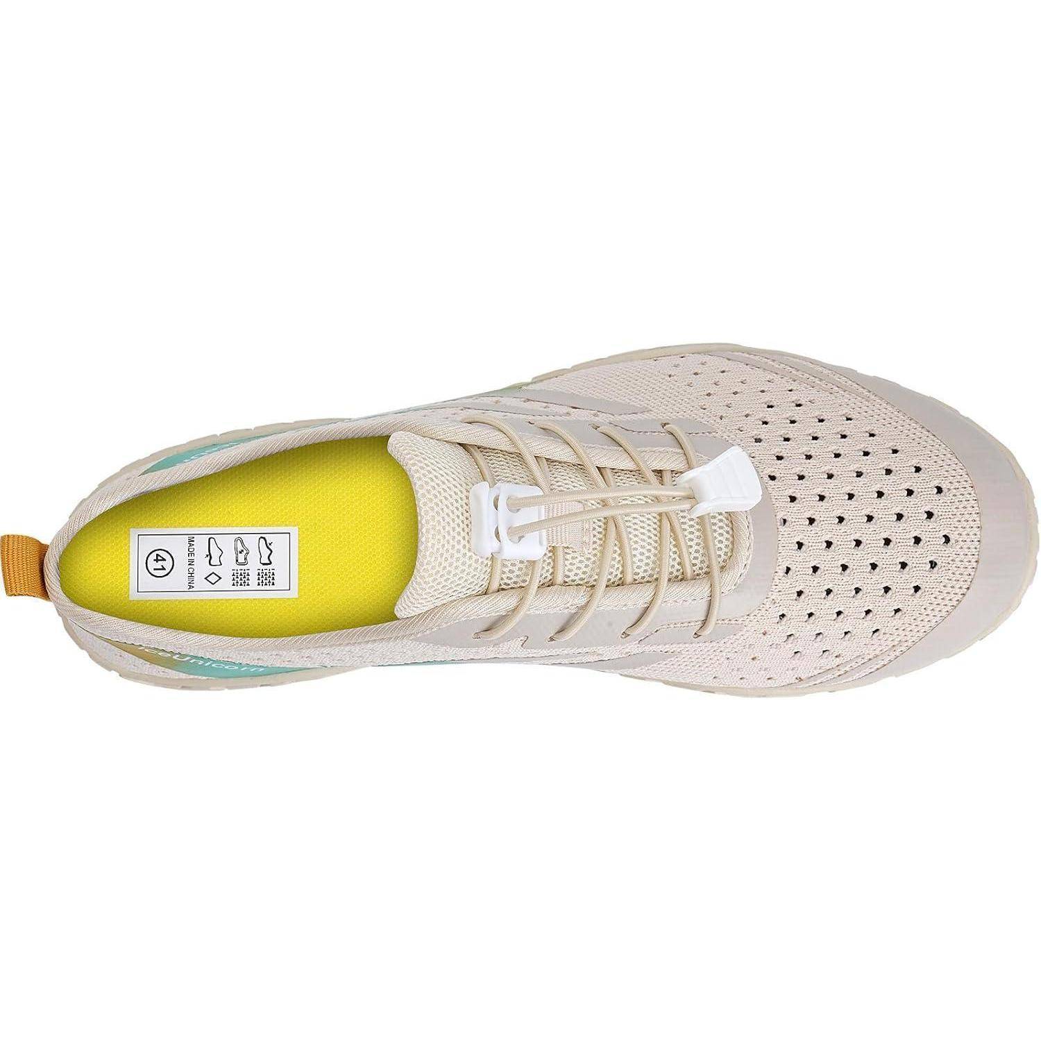 Strandschuhe Badeschuhe Aquaschuhe Damen Herren 42 EU Beige Orange