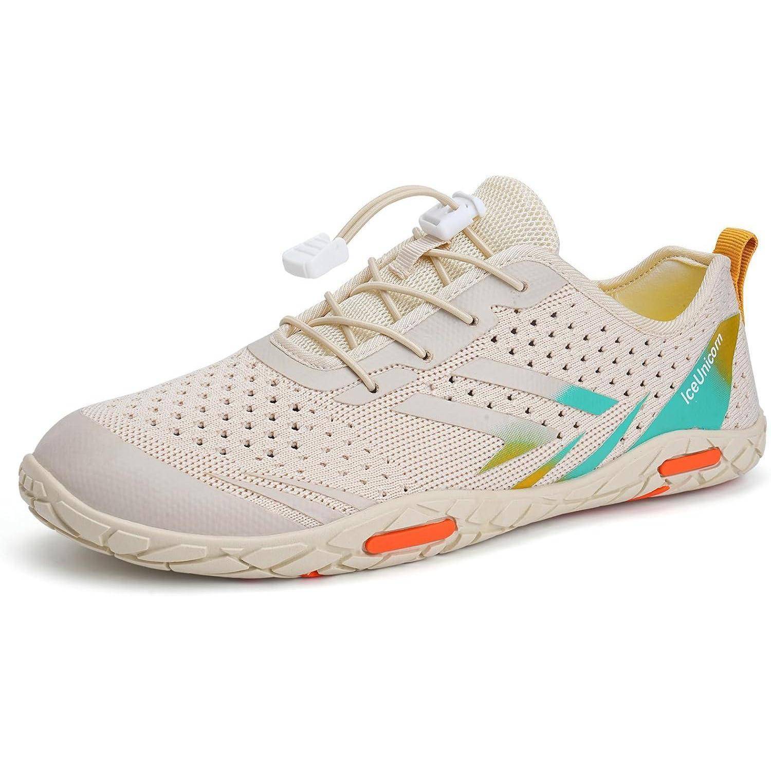 Strandschuhe Badeschuhe Aquaschuhe Damen Herren 42 EU Beige Orange