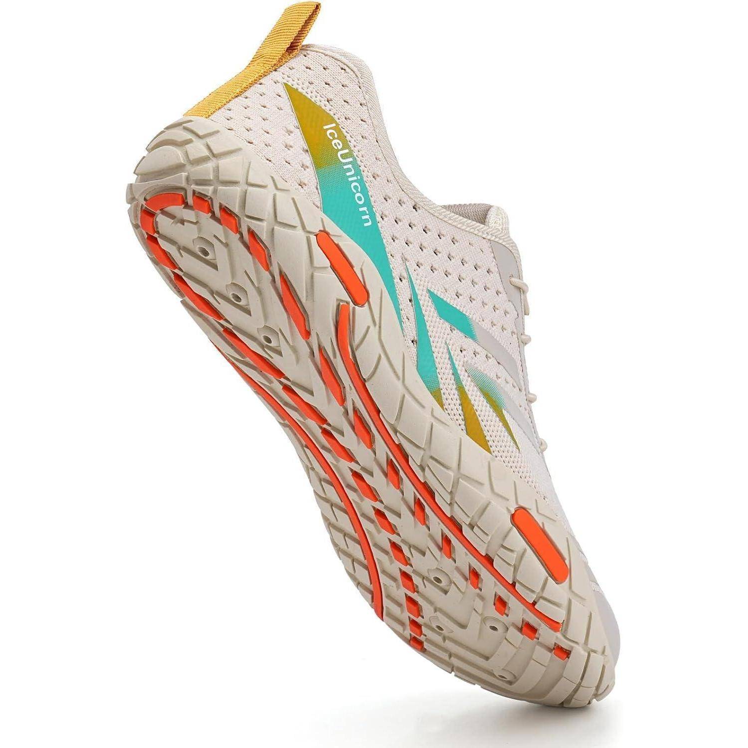 Strandschuhe Badeschuhe Aquaschuhe Damen Herren 42 EU Beige Orange