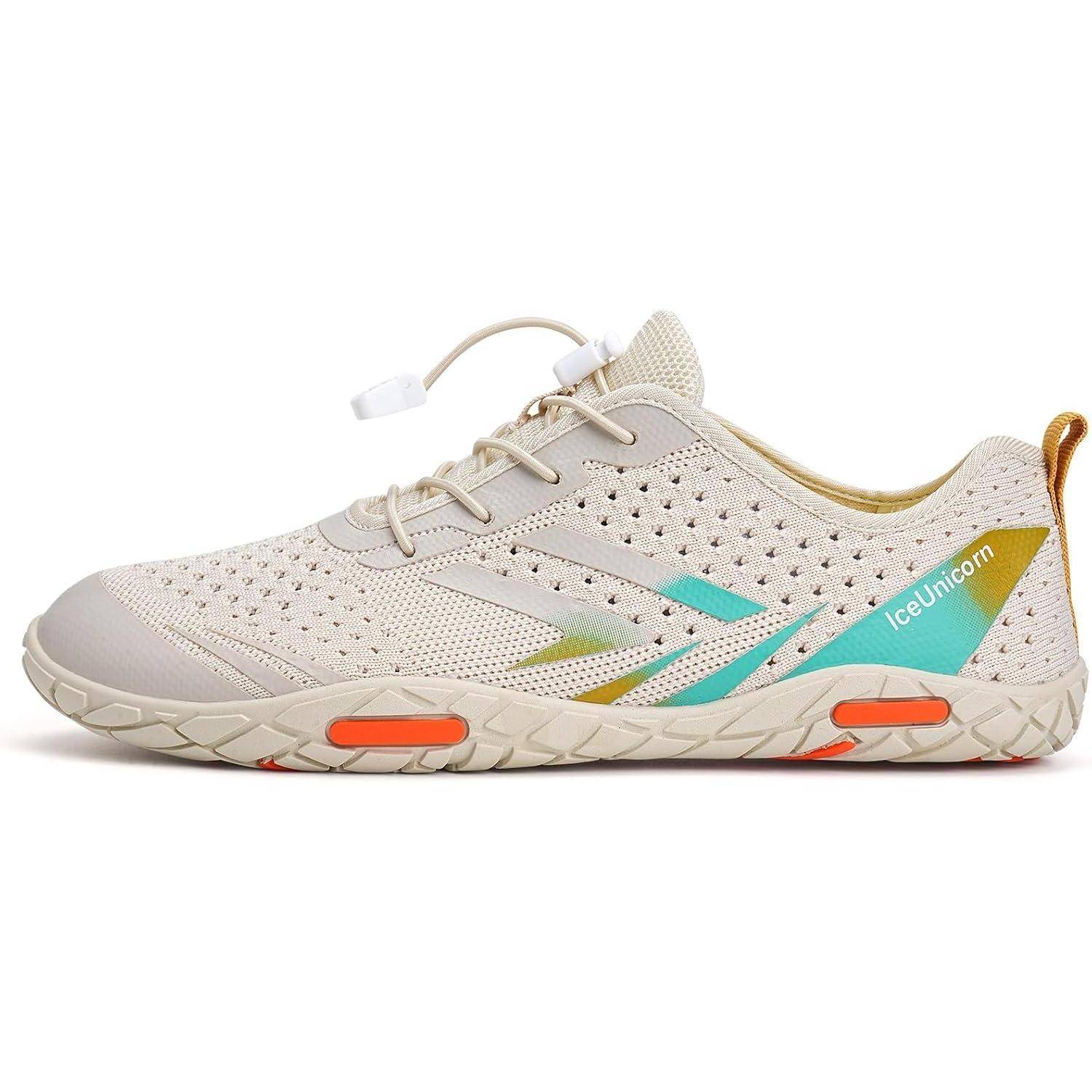 Strandschuhe Badeschuhe Aquaschuhe Damen Herren 42 EU Beige Orange